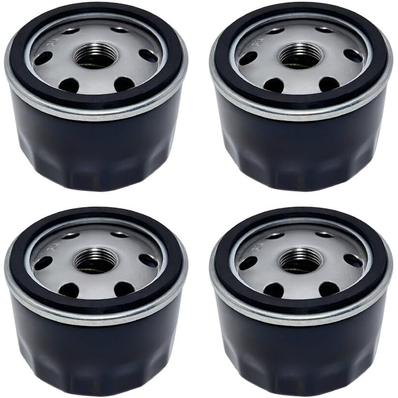 4 Pack 49065-0721 49065-7007 492932 492932S Oil Filter For Kawasaki Fr691V Fr651V Fr730V Fr600V Fx600V Fs691V Fs651V, Compatible With Cub Cadet Zt1 50 Lawn Mower Fits For John Deere Am125424