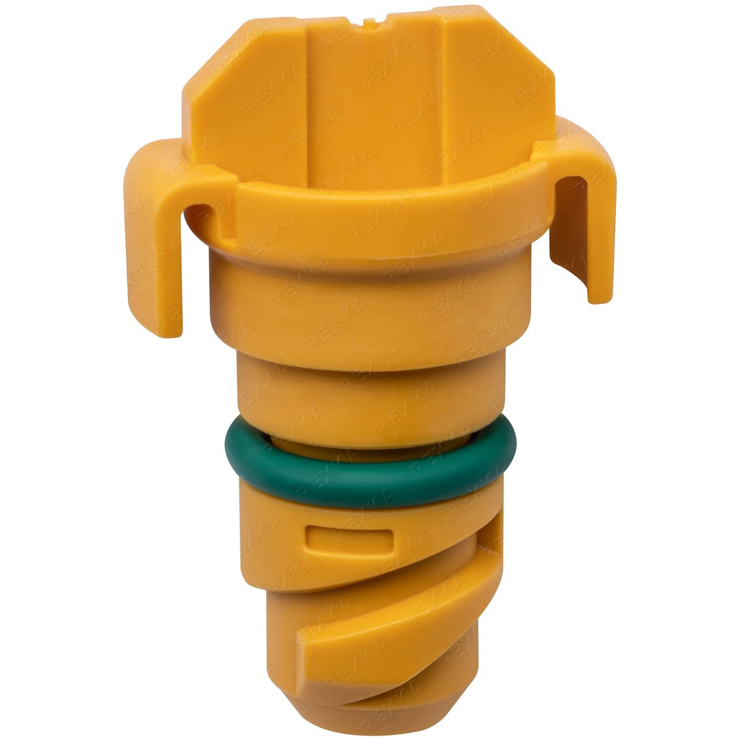 Rexka 4Pcs Plastic Engine Oil Drain Plug For Ford Kx6Z6730B F-150 F150 Mustang Lincoln Continental Mkz Nautilus Navigator