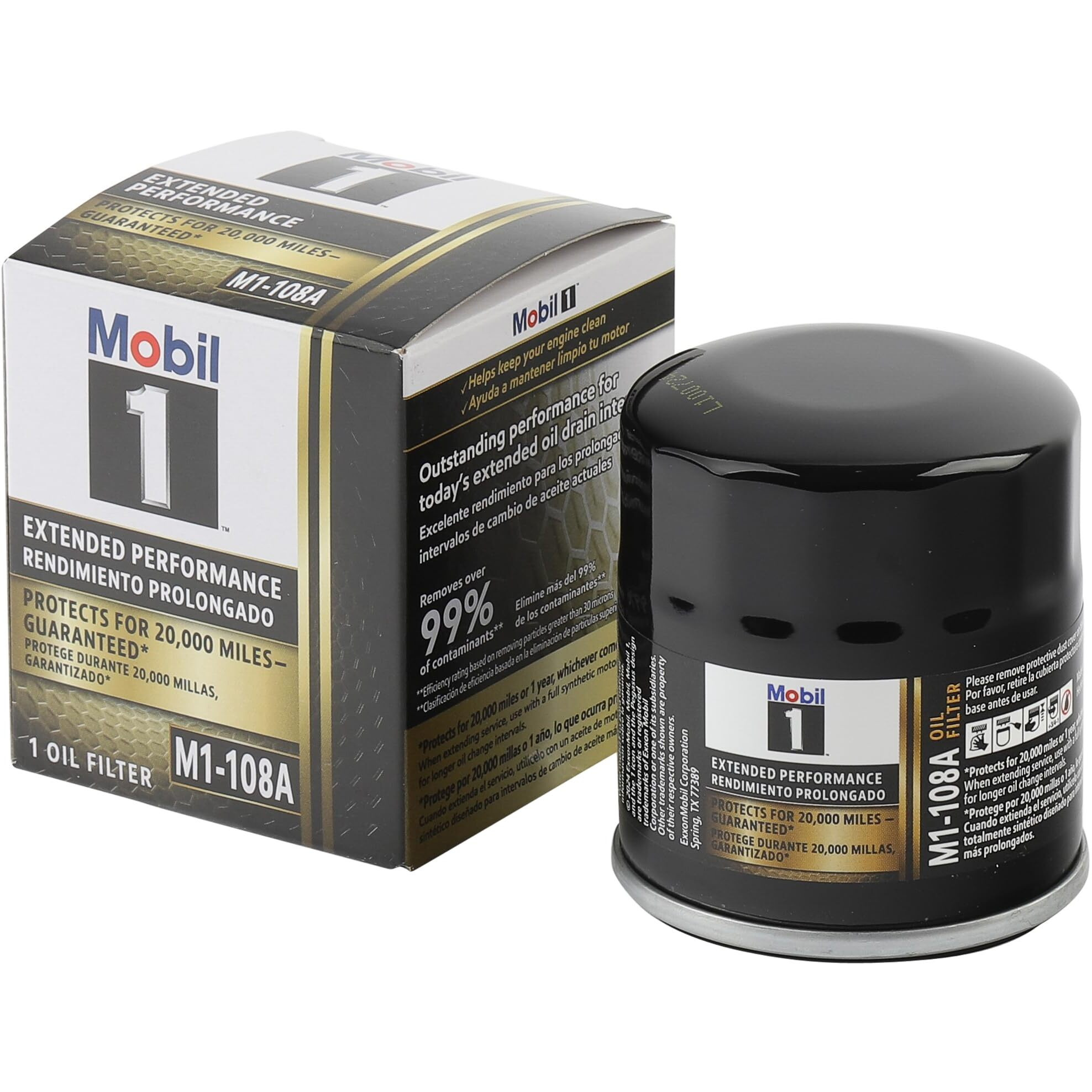 Mobil 1 M1-108A Extended Performance Oil Filter - Pack Of 6