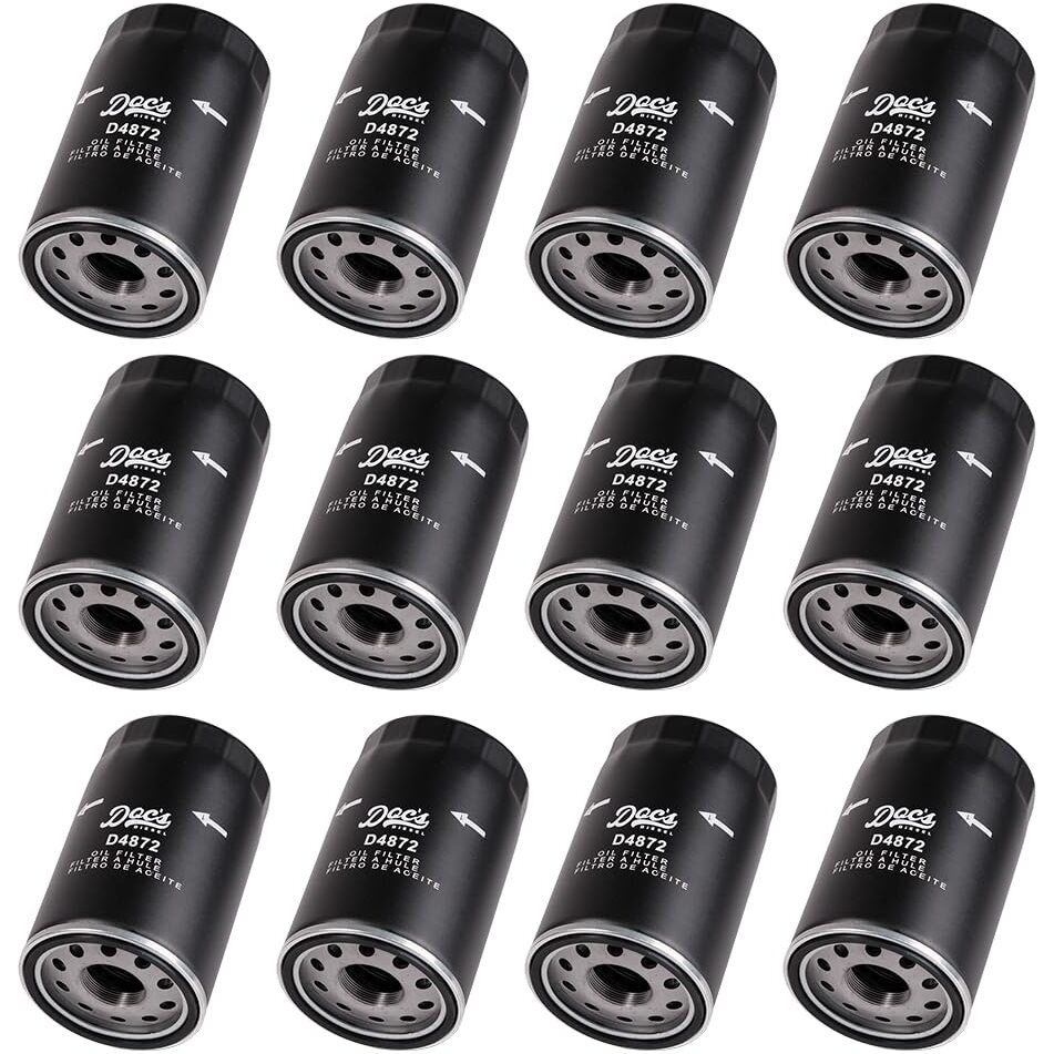 Doc's Diesel Oil Filter 12-Pack D4872-12 | Compatible With Ford 7.3L Powerstroke 1994-2003 | Replaces Fl1995