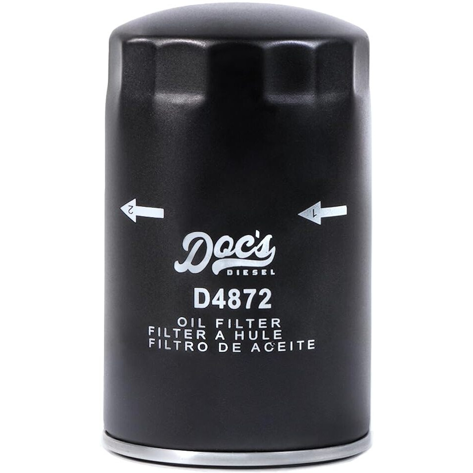 Doc's Diesel Oil Filter 12-Pack D4872-12 | Compatible With Ford 7.3L Powerstroke 1994-2003 | Replaces Fl1995