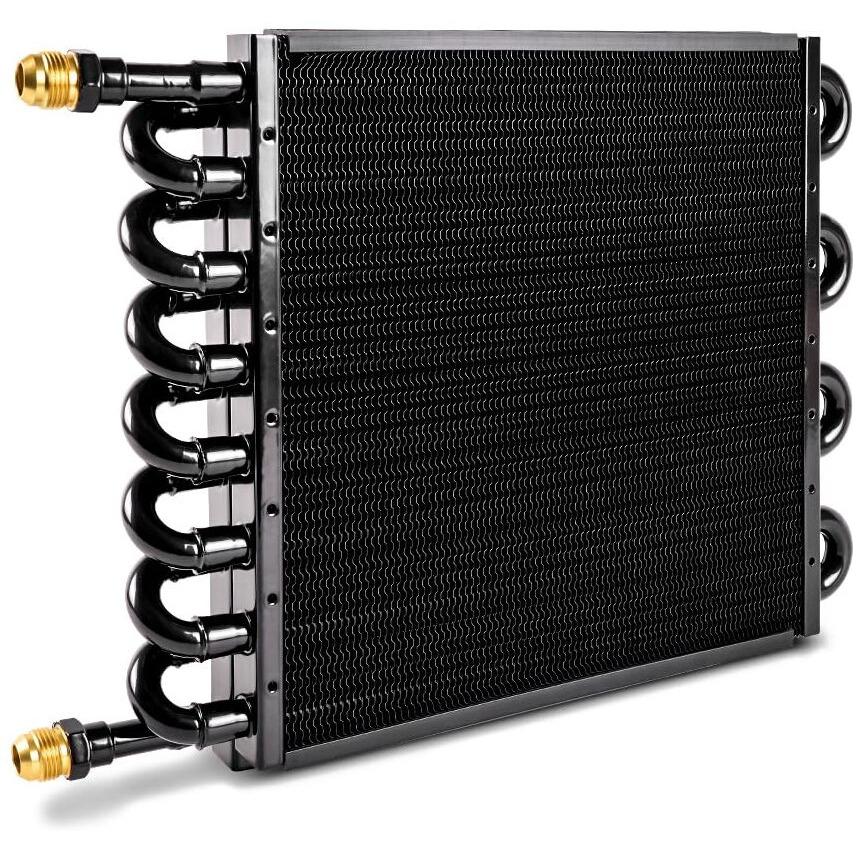 16 Pass Fluid Cooler Tube & Fin Electra, An8 Cool 1/2"" Transmission Oil Cooler Core
