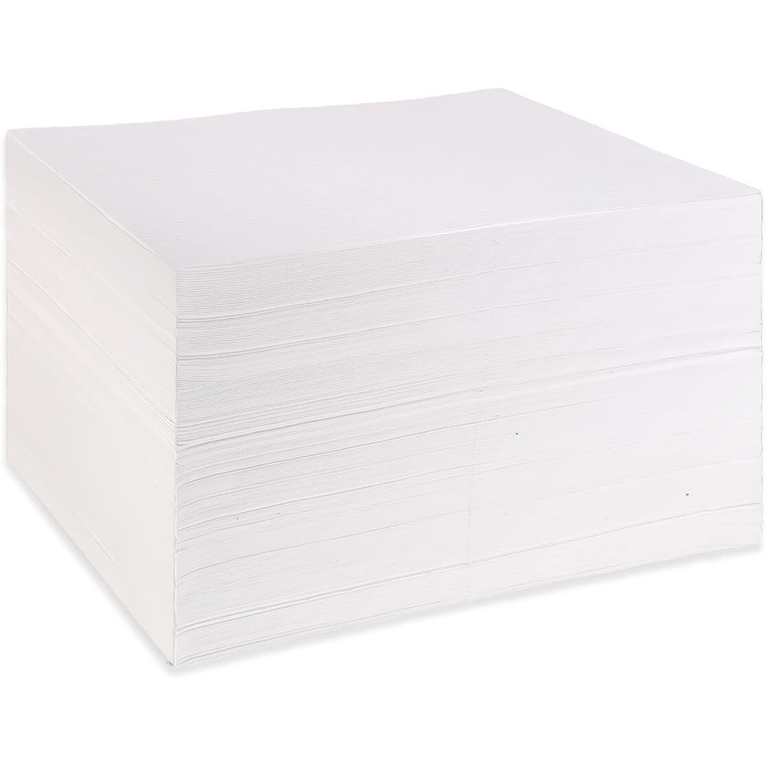 Aain Heavyweight Oil Absorbing Pads | White Absorbing Heavy Weight Oil-Only Absorbent Mat Pad | 15"" X 20"" | 200 Oil Absorbent Pads |