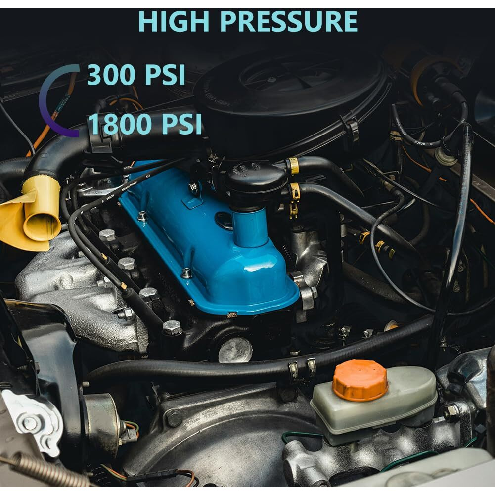 3/8 Transmission Oil Cooler Hose - 300 Psi Fuel Line Hose Sae J1532 For Transmission Fluid, Oil, Coolant, Diesel, Hydraulic Fluid, Lubricant, Gas 20Ft