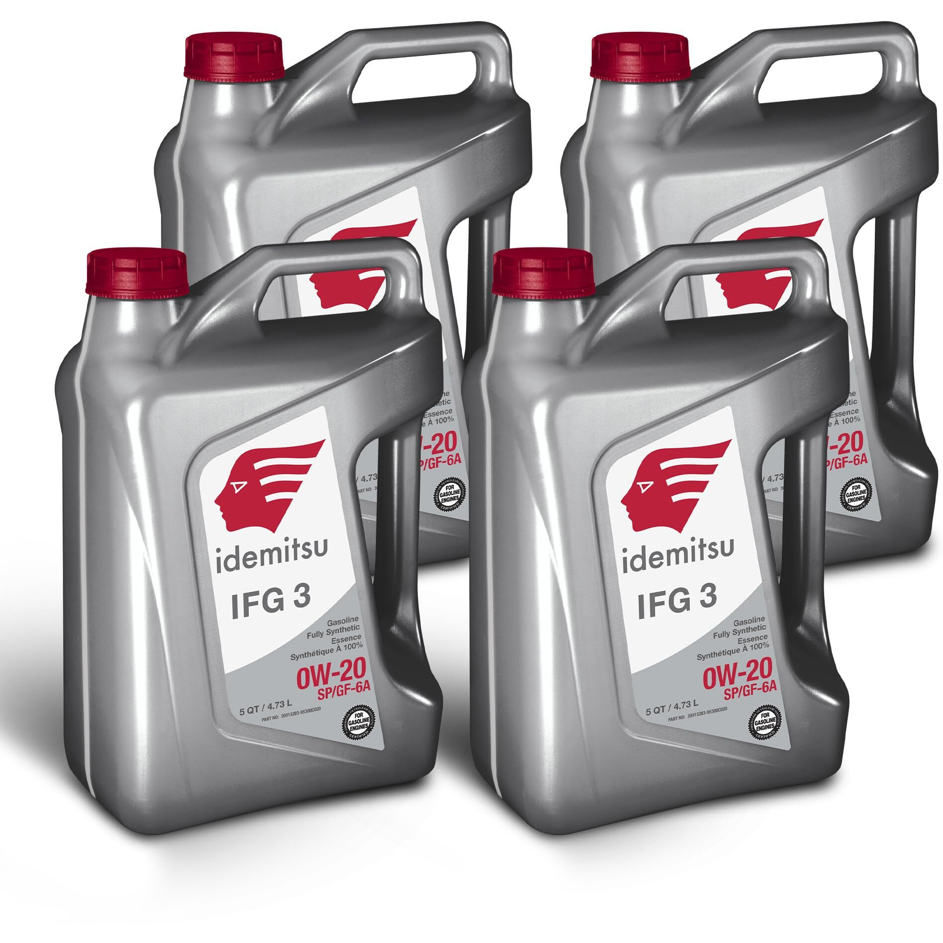 Idemitsu Ifg 3 0W-20 Motor Oil Full Synthetic- 5 Quart, Case Of 4 | Sp/Gf-6A Certified Engine Oil For Tgdi & Pfi Engines | Engineered For Maximum Efficiency And Protection