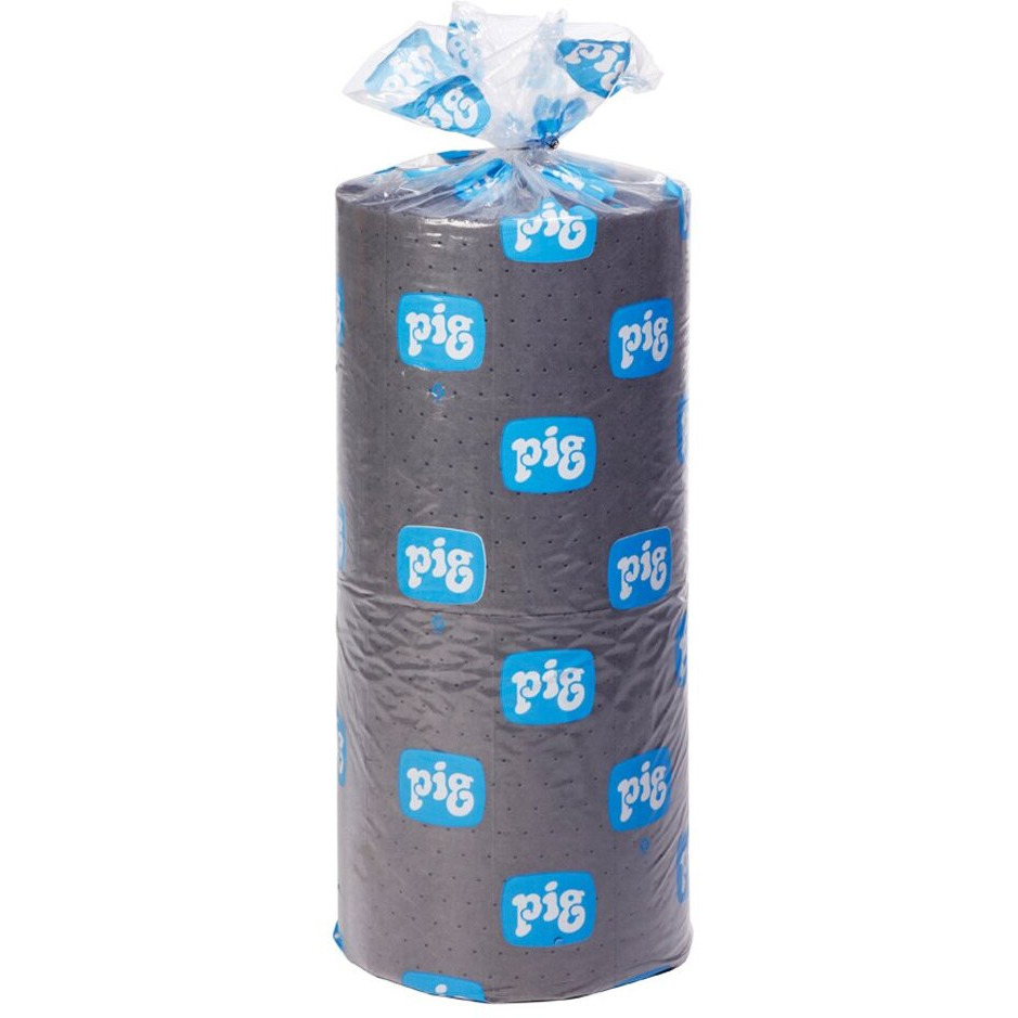 Pig Absorbent Mat Roll | 15"" X 150' Mediumweight Mat Rolls | 2 Oil Absorbent Rolls | Absorbs Up To 16 Gallons Per Roll | Mat2009