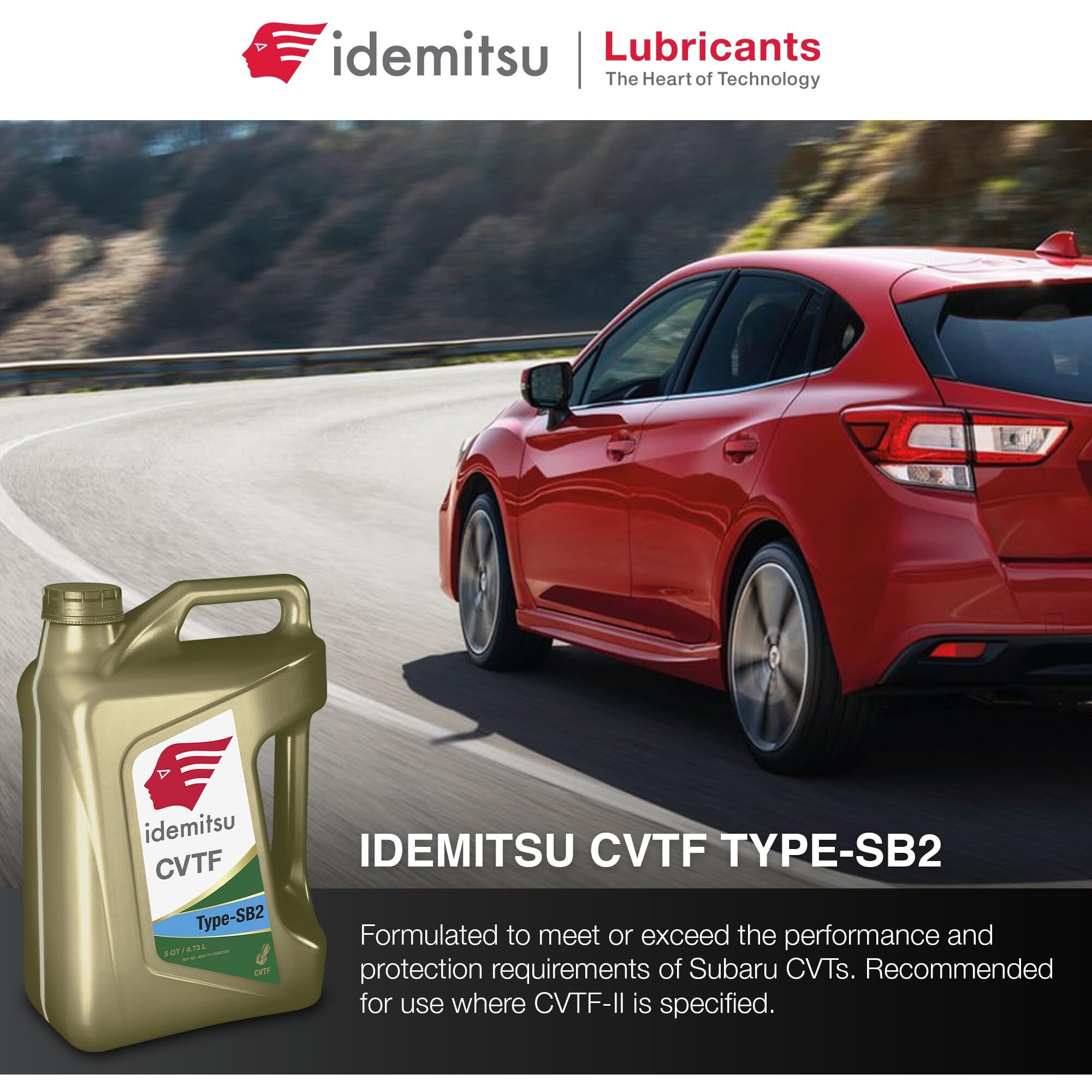 Idemitsu Cvt Transmission Fluid Type Sb2-5Qt Cvtf New Transmission Oil