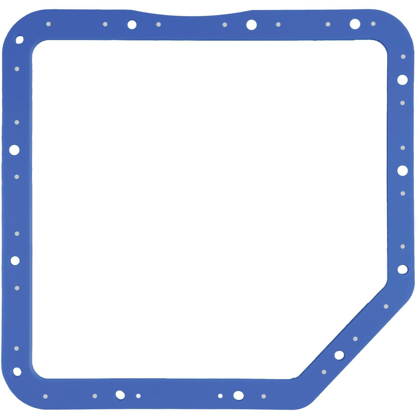 Mavnai Transmission Oil Pan Gasket Fit For Gm Turbo 350, Compatible With Moroso 93102. Upgraded With Steel Shim Inside, Made Of High Durometer Vulcanized Rubber, Thicker, Better Sealing, More Durable