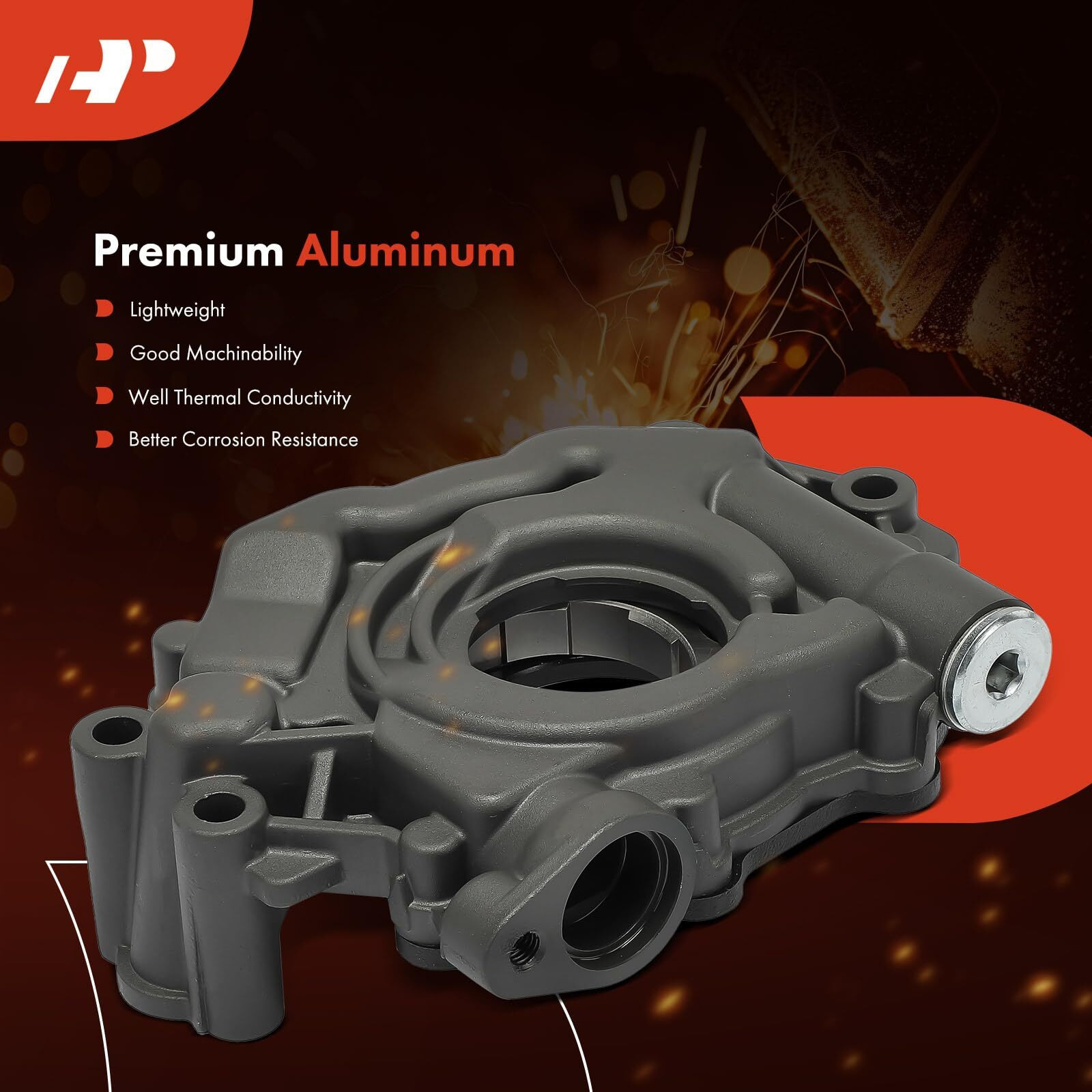 A-Premium High Pressure Oil Pump For 5.7L 6.4L - Compatible With Select Ram, Jeep, Dodge & Chrysler Models - 1500, 2500, 3500, 4500, 5500, Grand Cherokee, Charger, Challenger, Aspen, 300, Wrangler