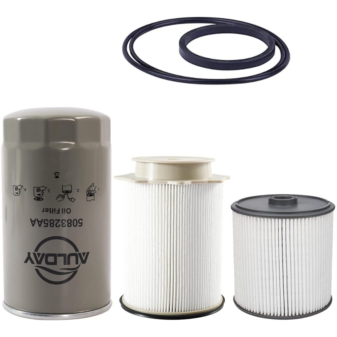 Fuel Filter And Oil Filter Kit Fits For 2019 2020 2021 2022 Dodge Ram 2500 3500 4500 5500 6.7L Cummins Diesel Engine Fuel Filter Oem 68436631Aa 5083285Aa 68157291Aa