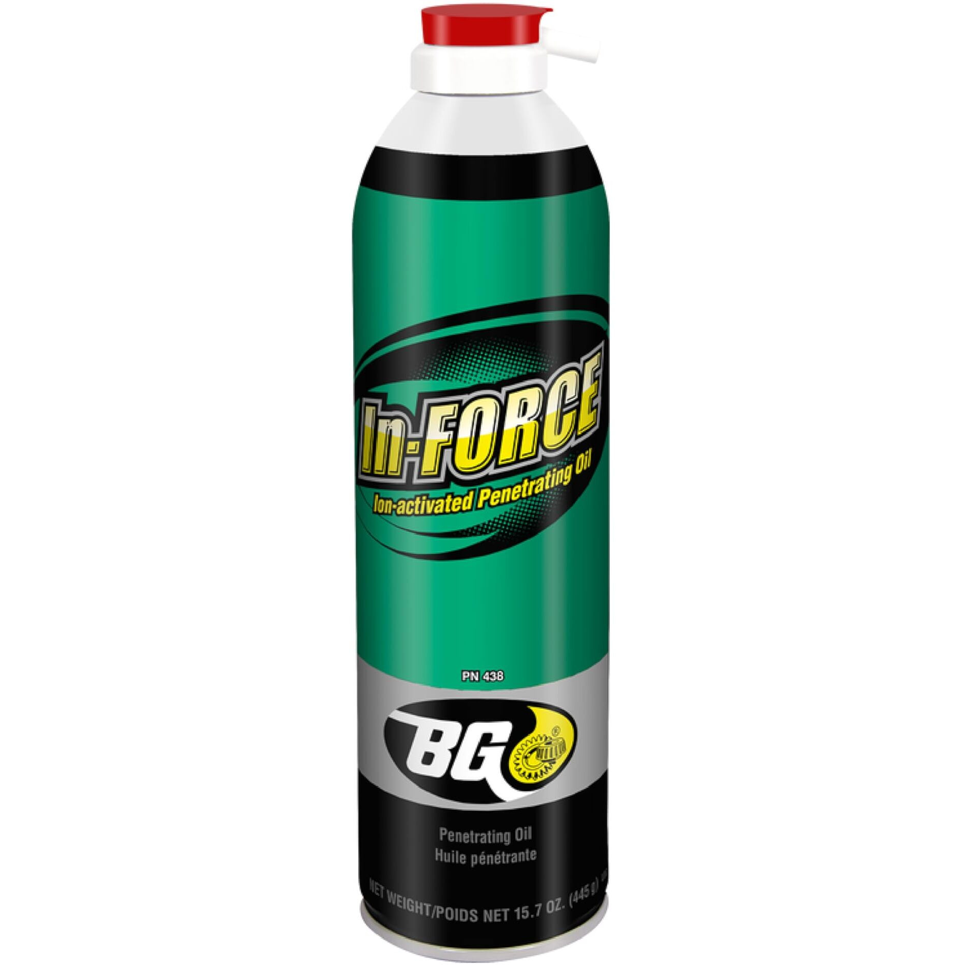Bg In-Force Ion-Activated Penetrating Oil 15.7 Oz. Pn 438