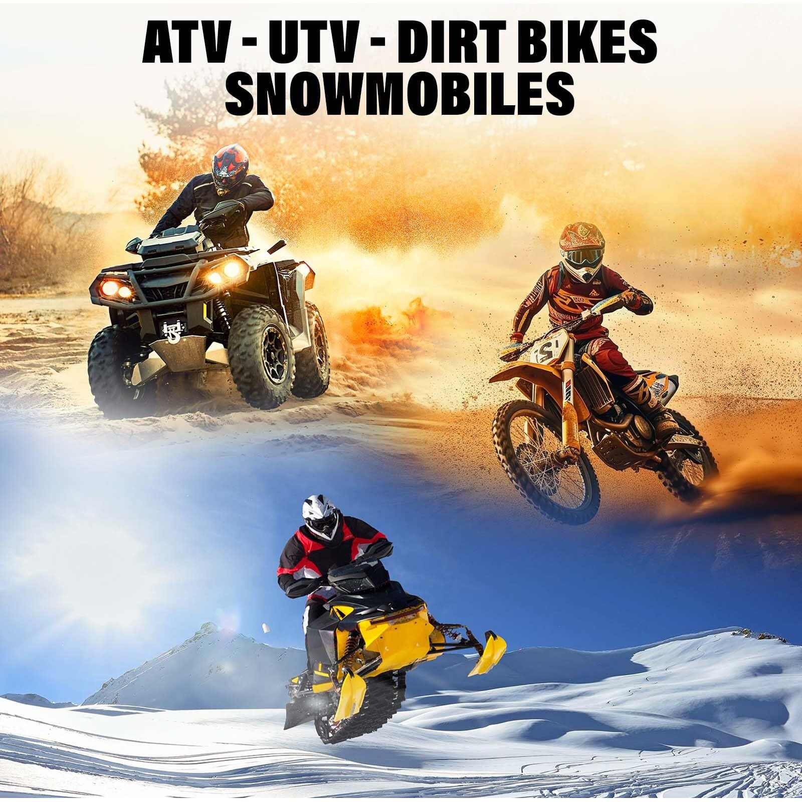 Triax Power Sport 2T Full Synthetic, All Season, 2 Cycle Oil - For High-Performance Powersport Engines - Atv, Utv, Snowmobile, Wave Runner, Jet Ski, Dirt Bike (1 Quart)