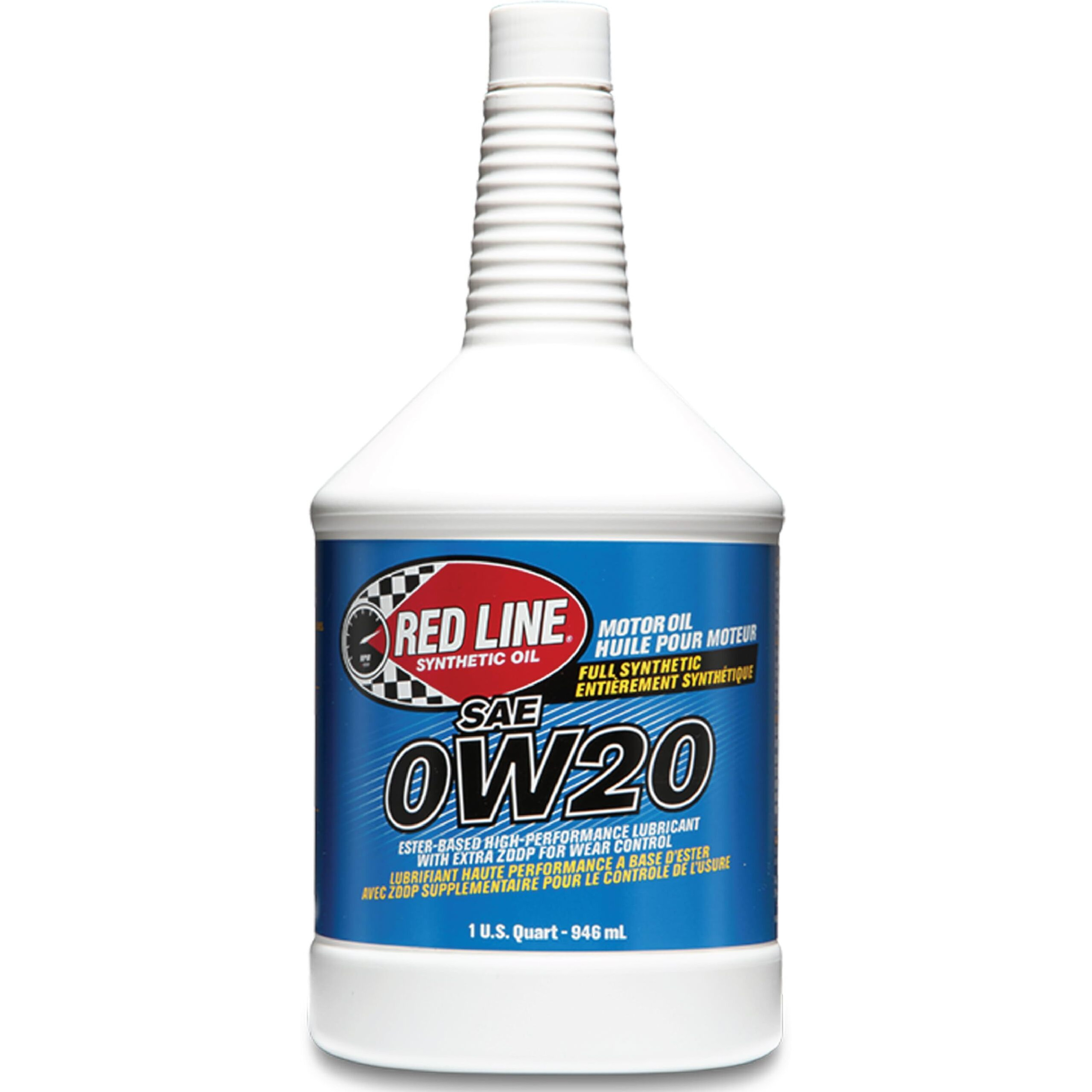 Red Line 11804 Sae 0W20 Fully Synthetic Motor Oil - 1 Quart (12 Pack)