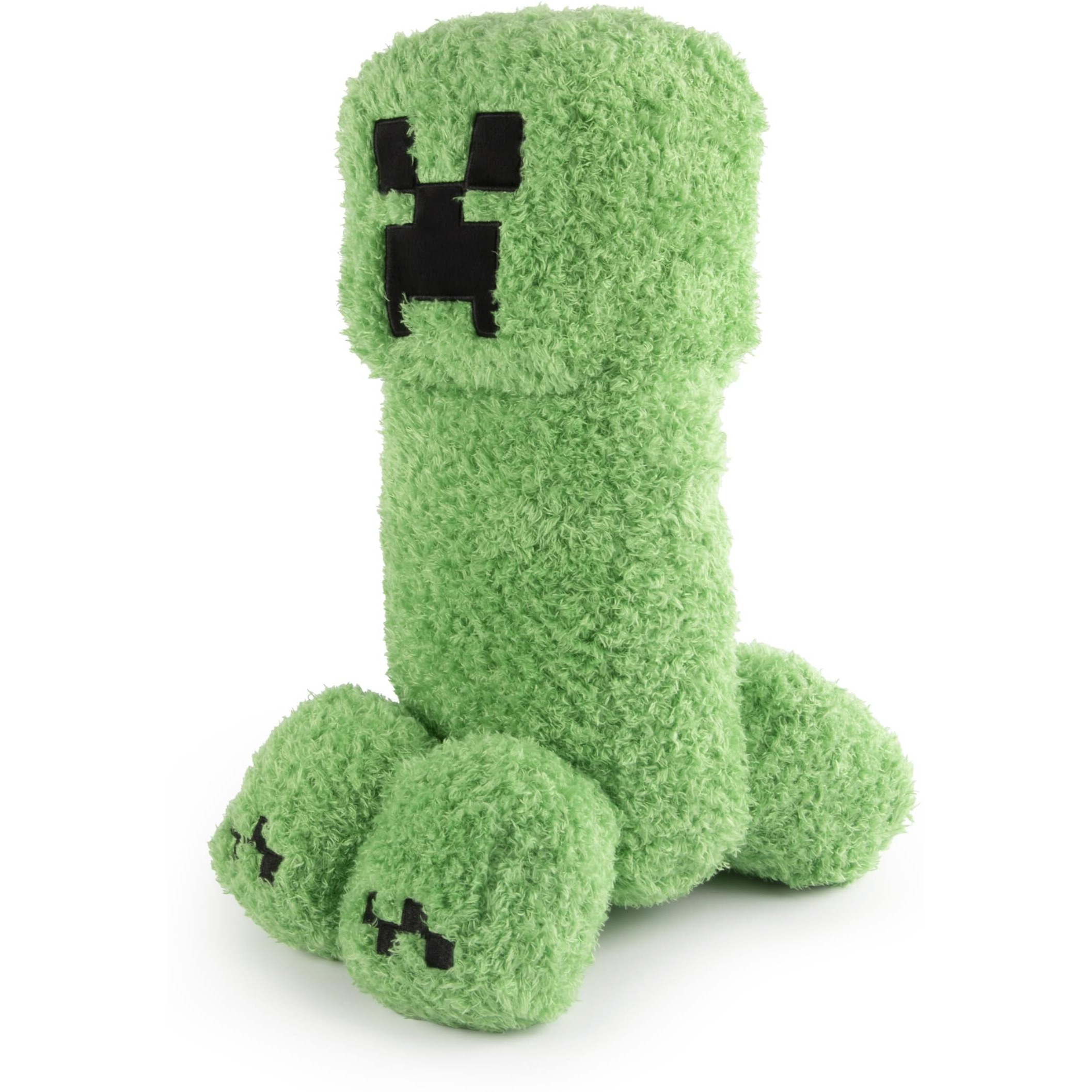 Jay Franco Minecraft Plush Pillow Buddy - Soft Plushie Stuffed Pillow, 19 Inches, Green - Creeper 03