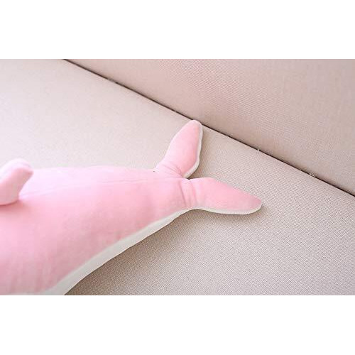 Cosgoo Soft Dolphin Plush Hugging Pillow - Cute Stuffed Animal Plushie For Kids, Perfect For Birthdays, Valentine's, Christmas...