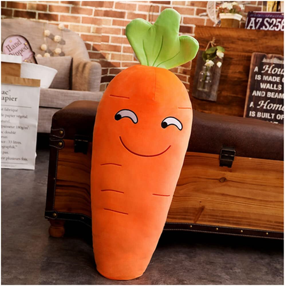 Xizhi 26Inch Carrot Hugging Pillow, Kids Pillows Plush,Cute Stuffed Animals Doll Toy Gifts,For Bedroom, Sofa, Office Decoration