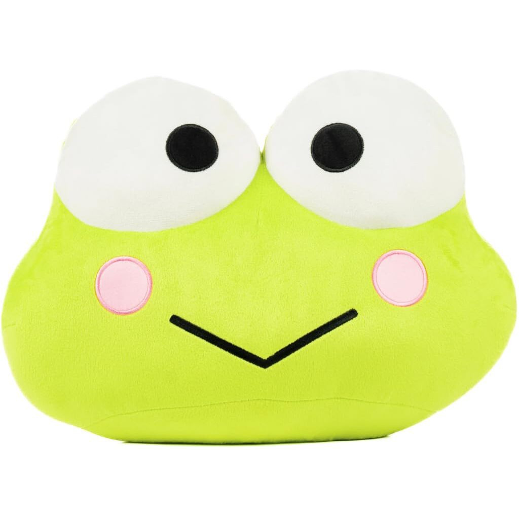 Franco Bedding Super Soft Plush Decorative Pillow, Keroppi Smiles