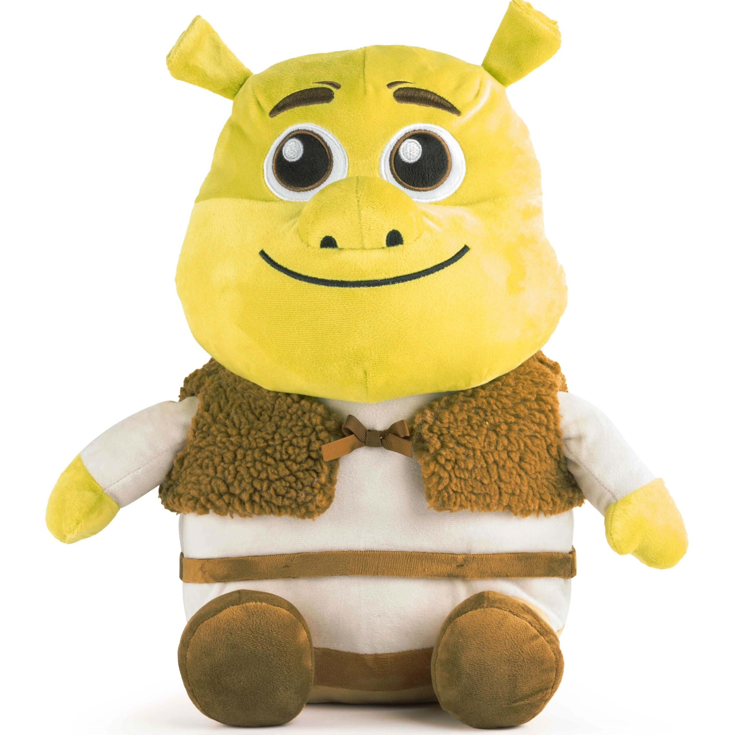 Shrek Plush Pillow Buddy - Super Soft Character Pillow - Polyester Microfiber, 16 Inches