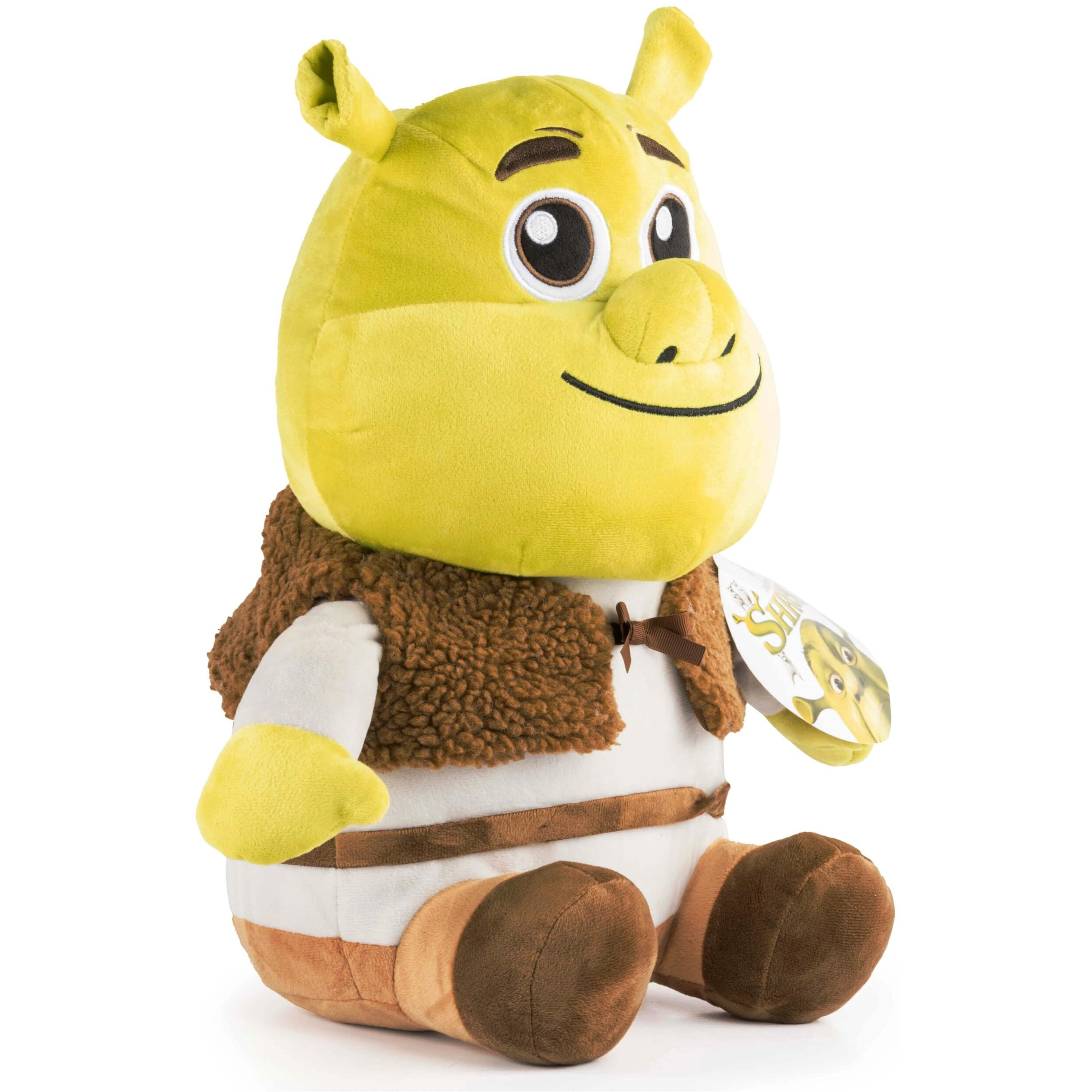Shrek Plush Pillow Buddy - Super Soft Character Pillow - Polyester Microfiber, 16 Inches