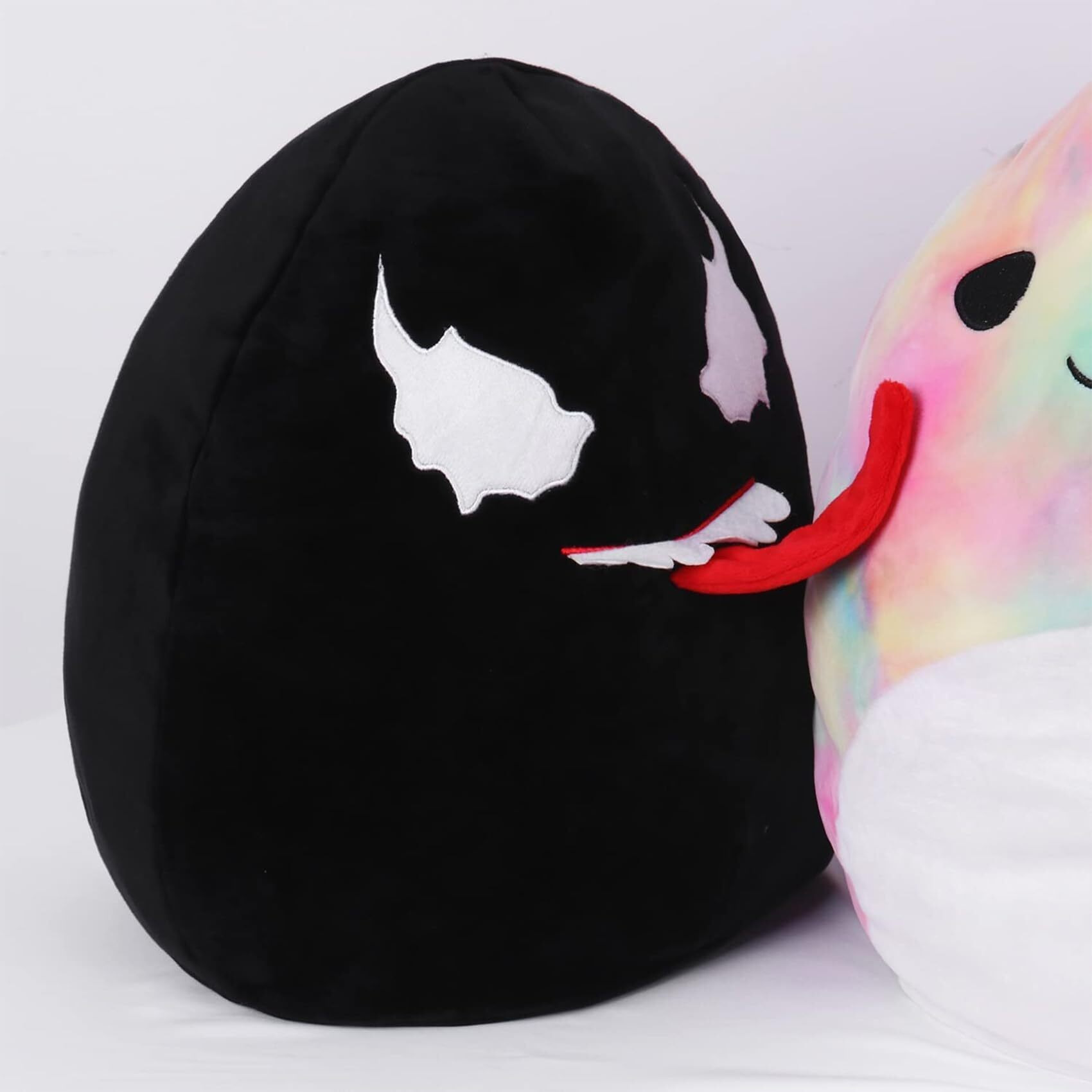 Global Park 17In Venom Plush Toys, Stuffed Doll Pillow Elastic Tongue Animal Soft Plushies For Boys Girls