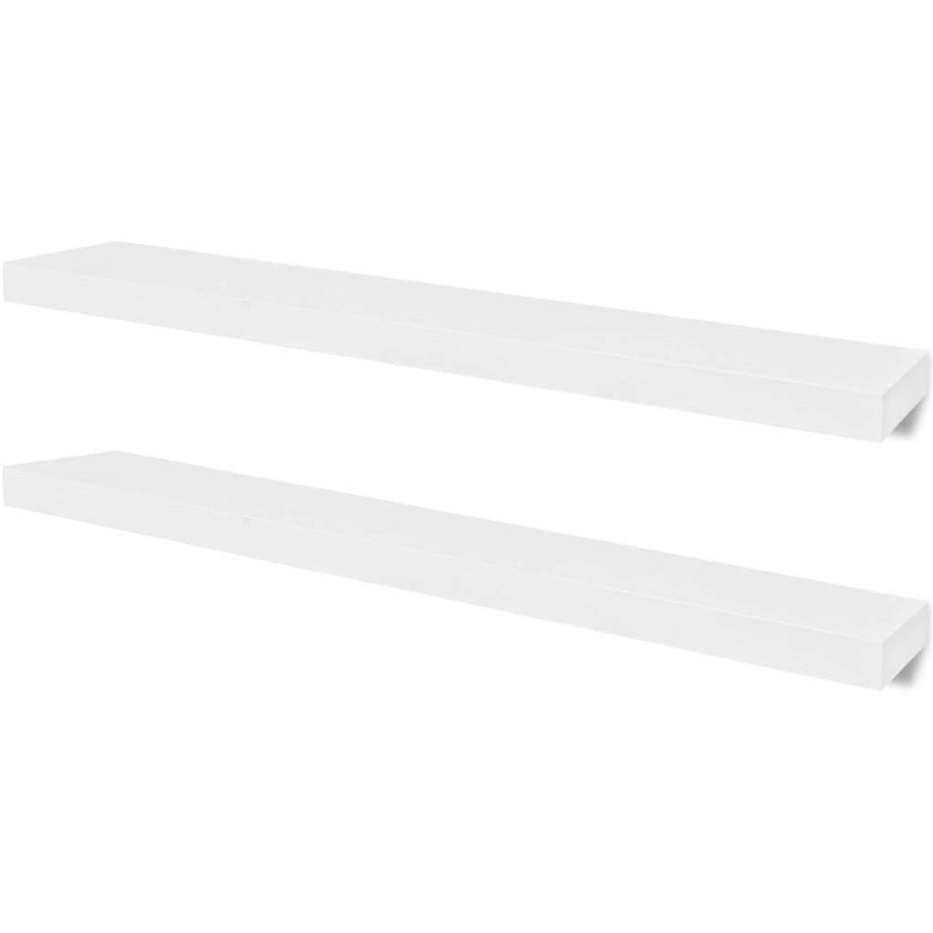 vidaXL Wall Shelves 4 pcs White 39.4"