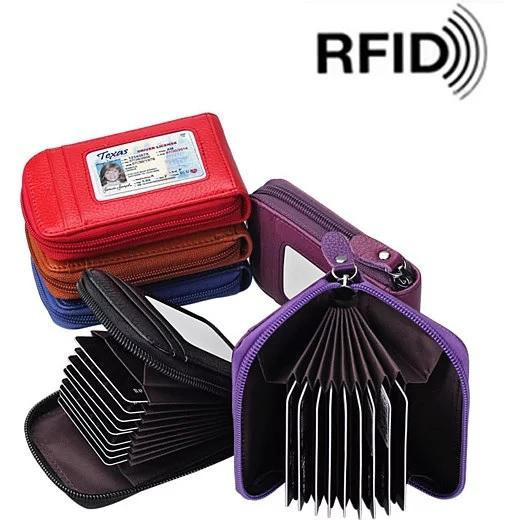 Zip Vault RFID Blocker Card Holder And Wallet HSM(D0102HE6ZWU.)