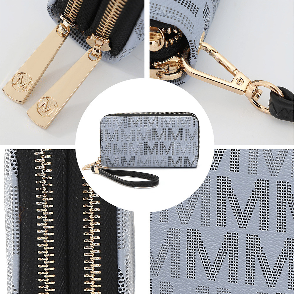 Hofstra M Signature Wallet Wristlet(D0102H2NV07)