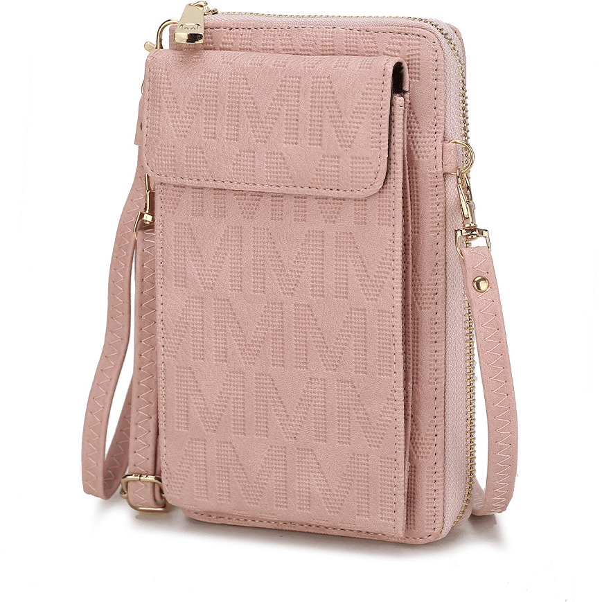 caddy Vegan Leather Women Phone Wallet crossbody(D0102H2NV6Y)