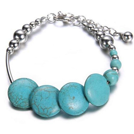 DEJAVU Sweetly Speckled Turquoise Bracelet