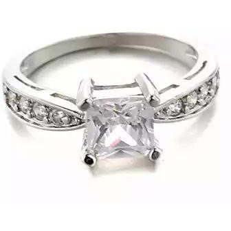 The Reflection Multi Faceted Ring