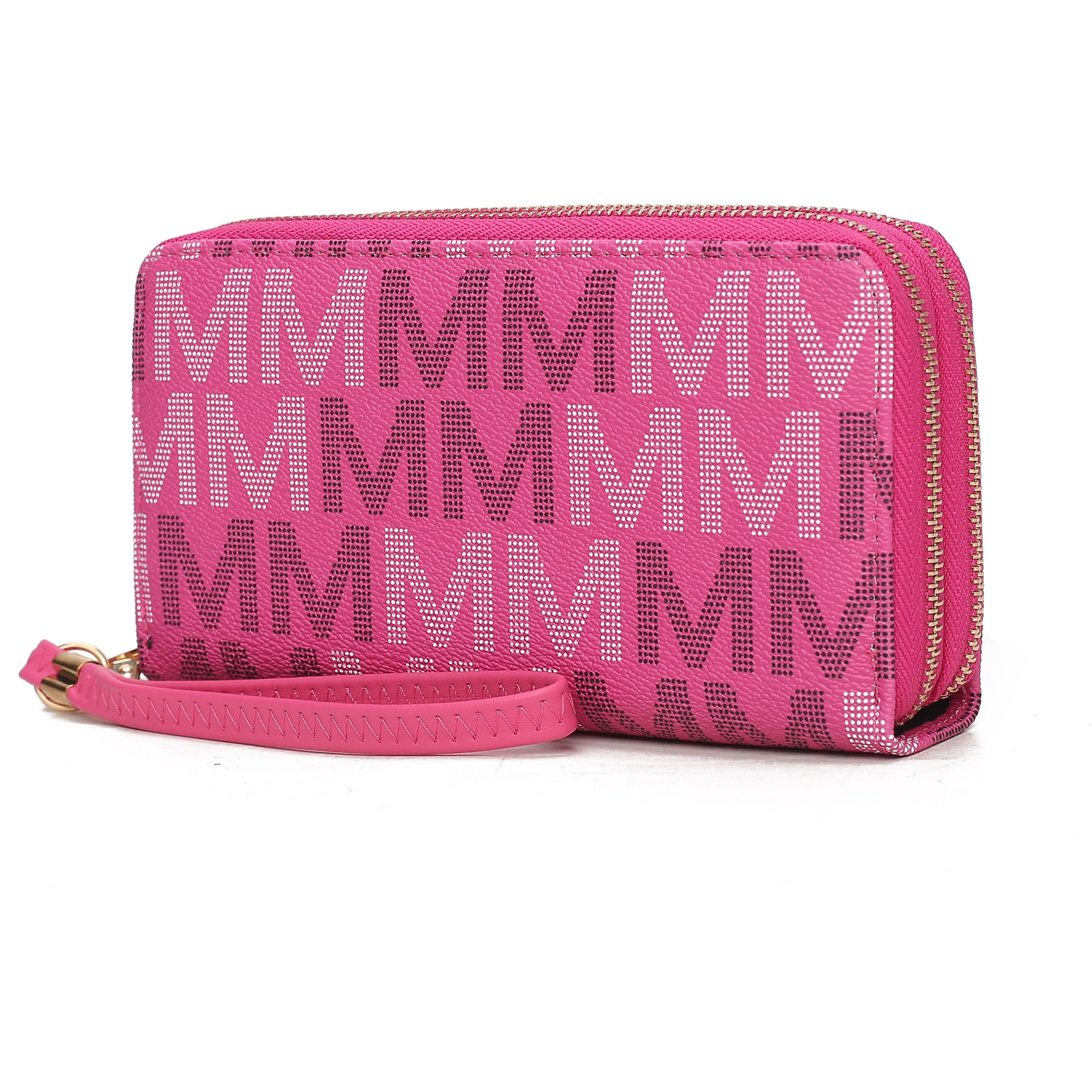 MKF Collection Hofstra M Signature Wallet Wristlet by Mia k