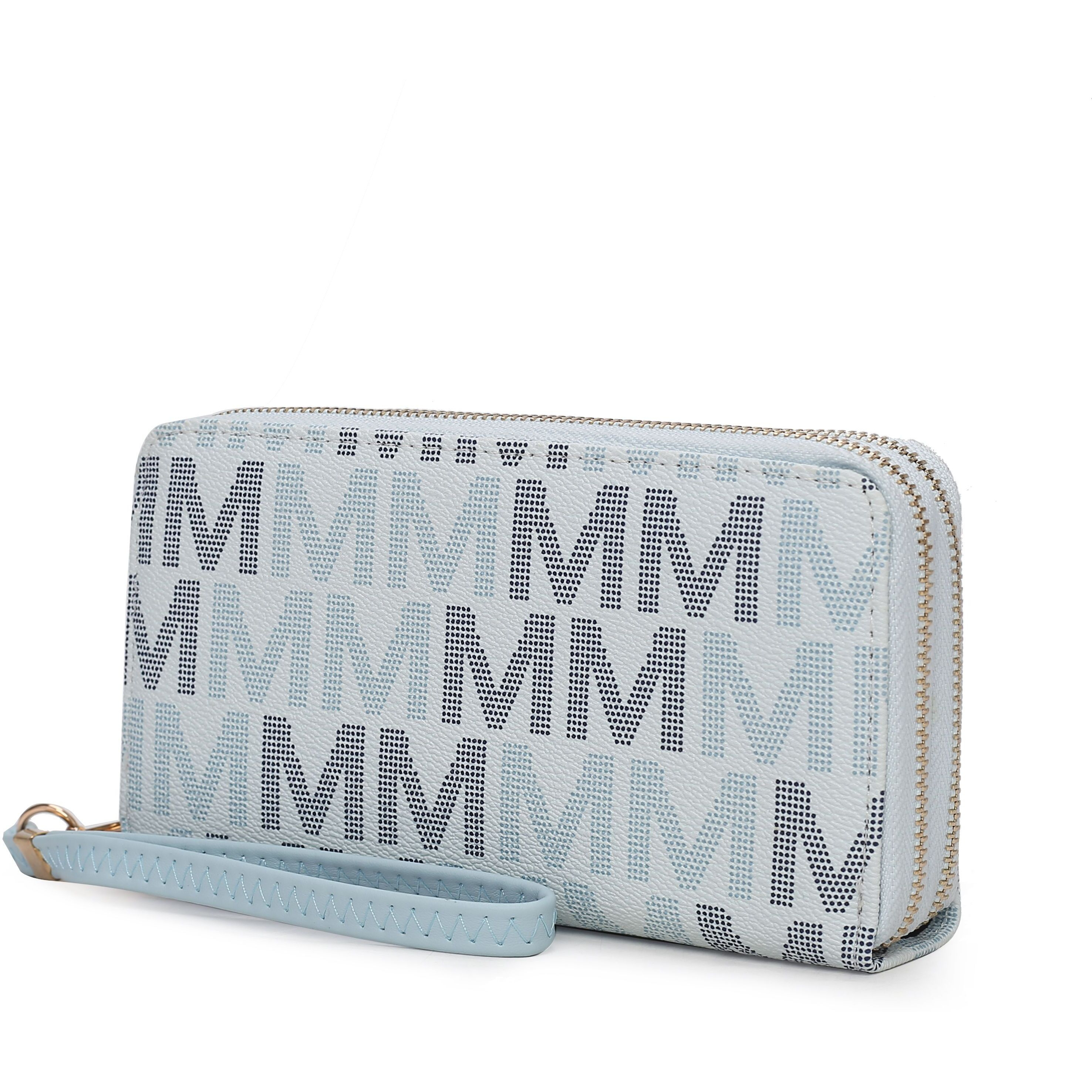 MKF Collection Hofstra M Signature Wallet Wristlet by Mia k