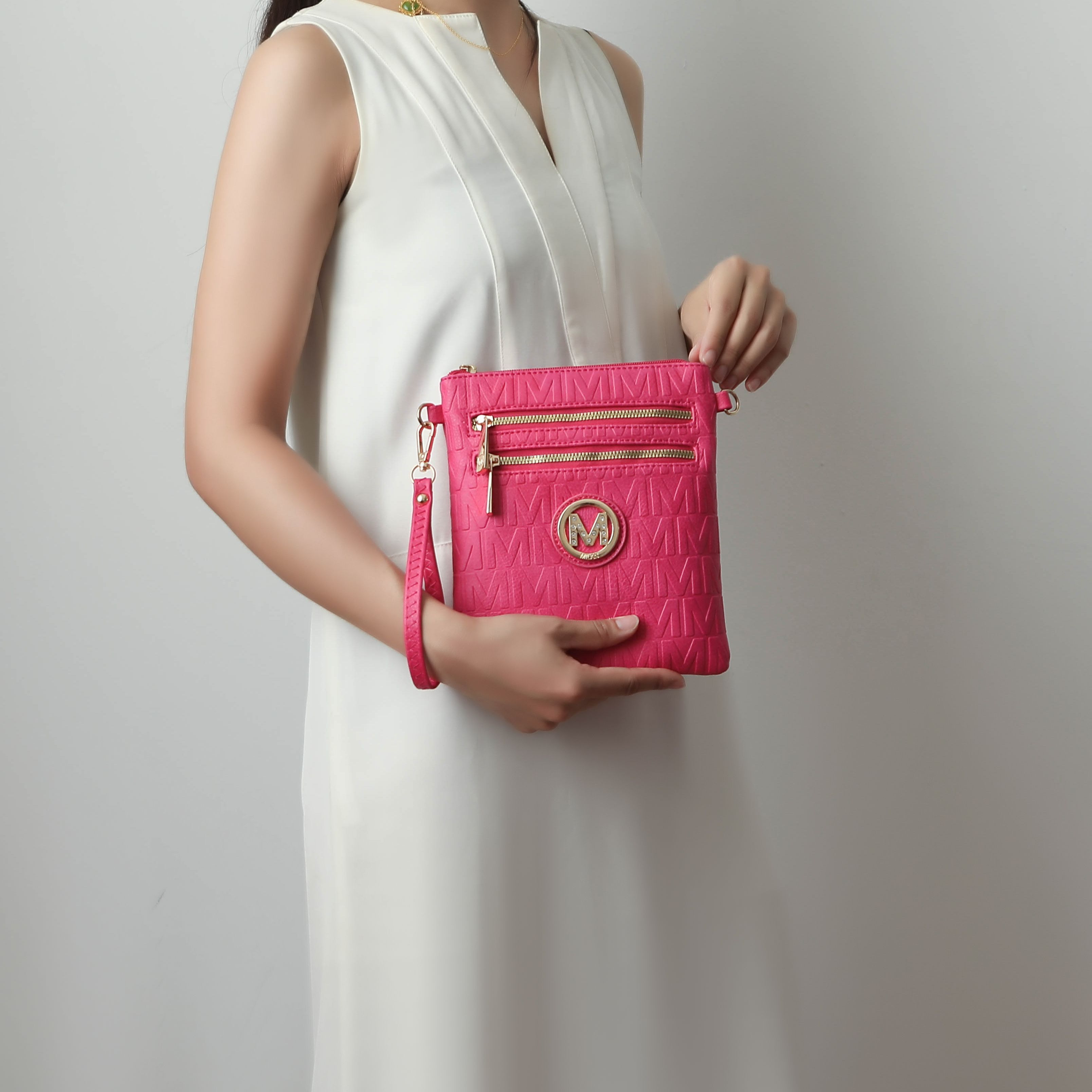 MKF Collection Scarlett Crossbody Handbag by Mia k
