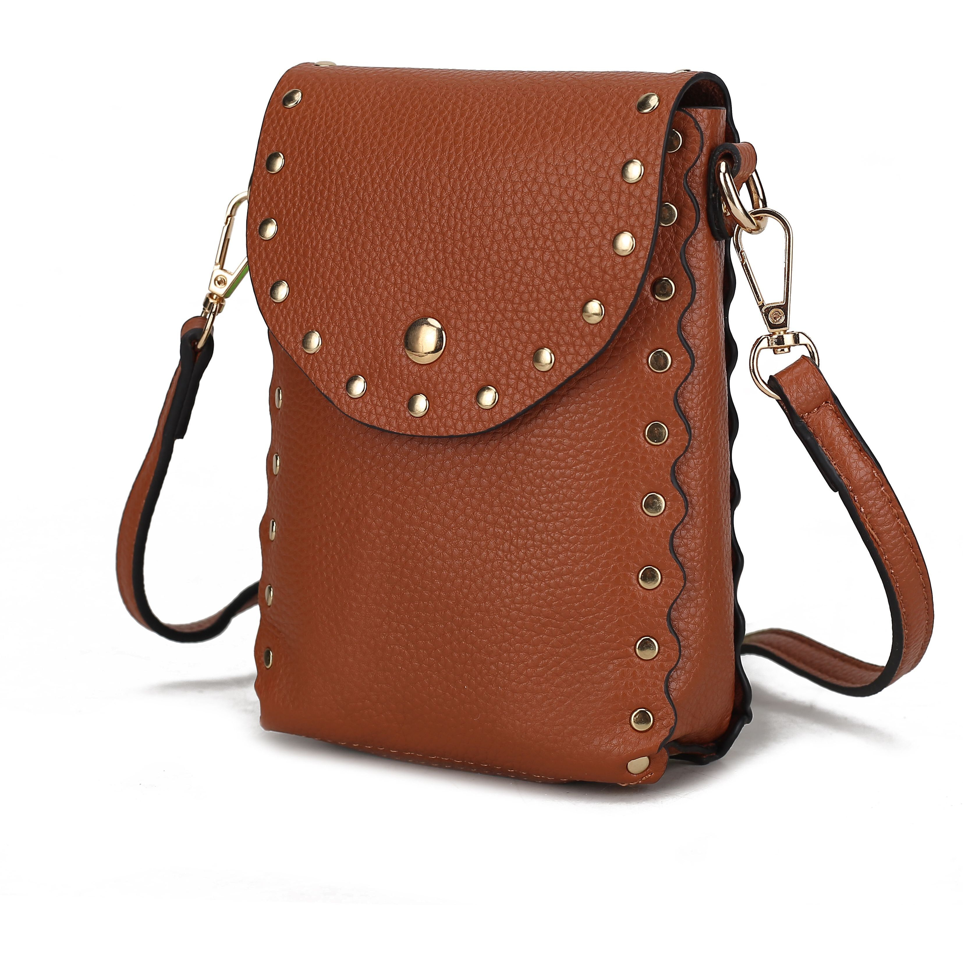 MKF Collection Filomena Vegan Leather Women Crossbody Bag by Mia K
