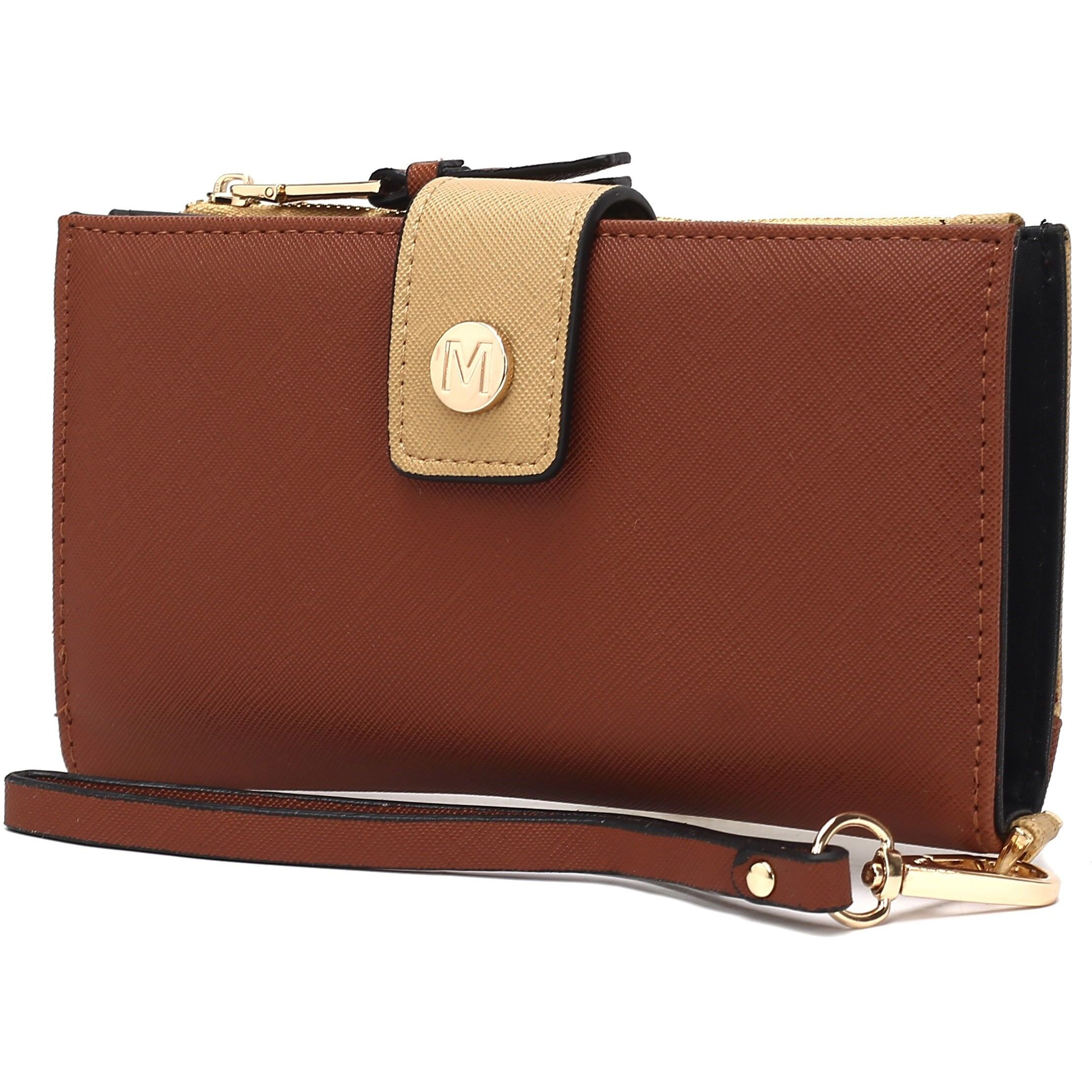 MKF Collection Solene Vegan Leather Women Wristlet Wallet by Mia K