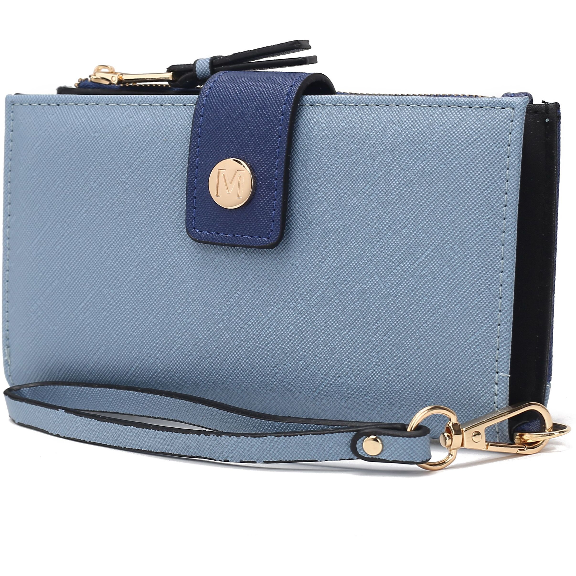 MKF Collection Solene Vegan Leather Women Wristlet Wallet by Mia K