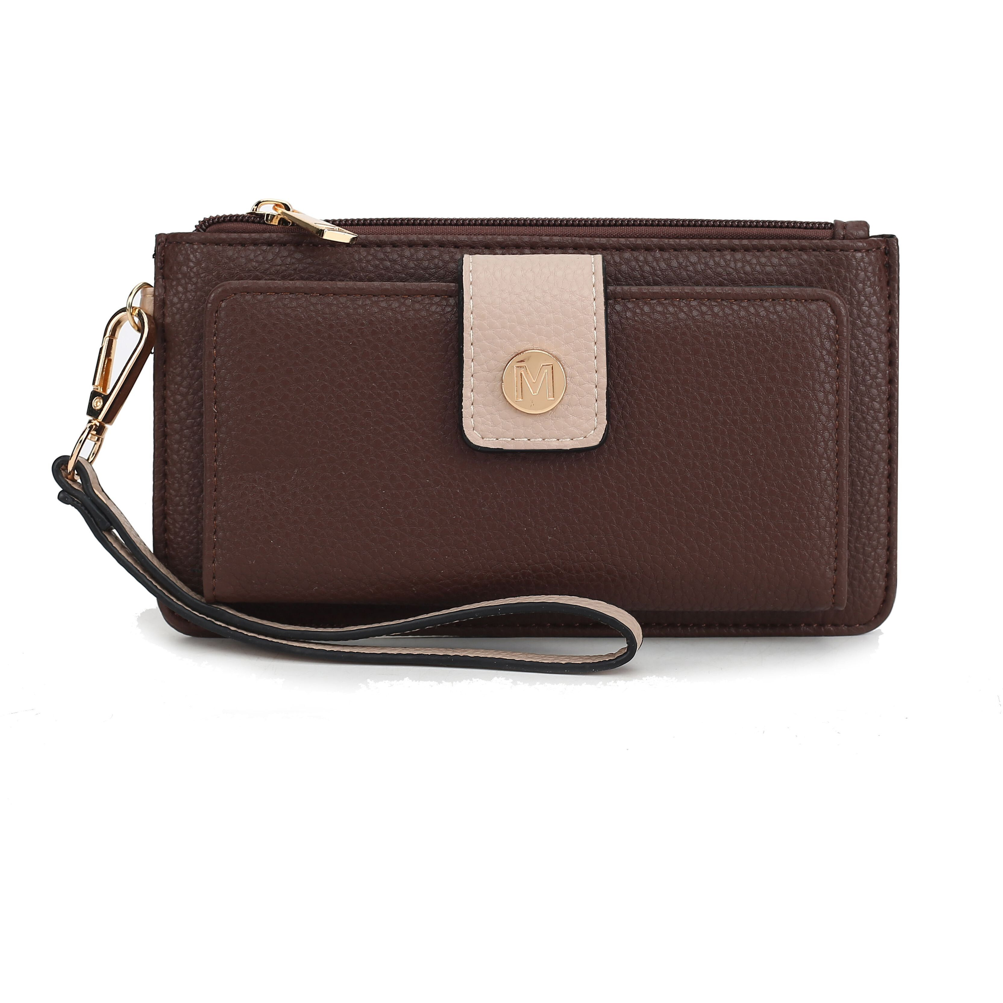 MKF Collection Olympe Vegan Leather Women Wristlet Wallet by Mia K