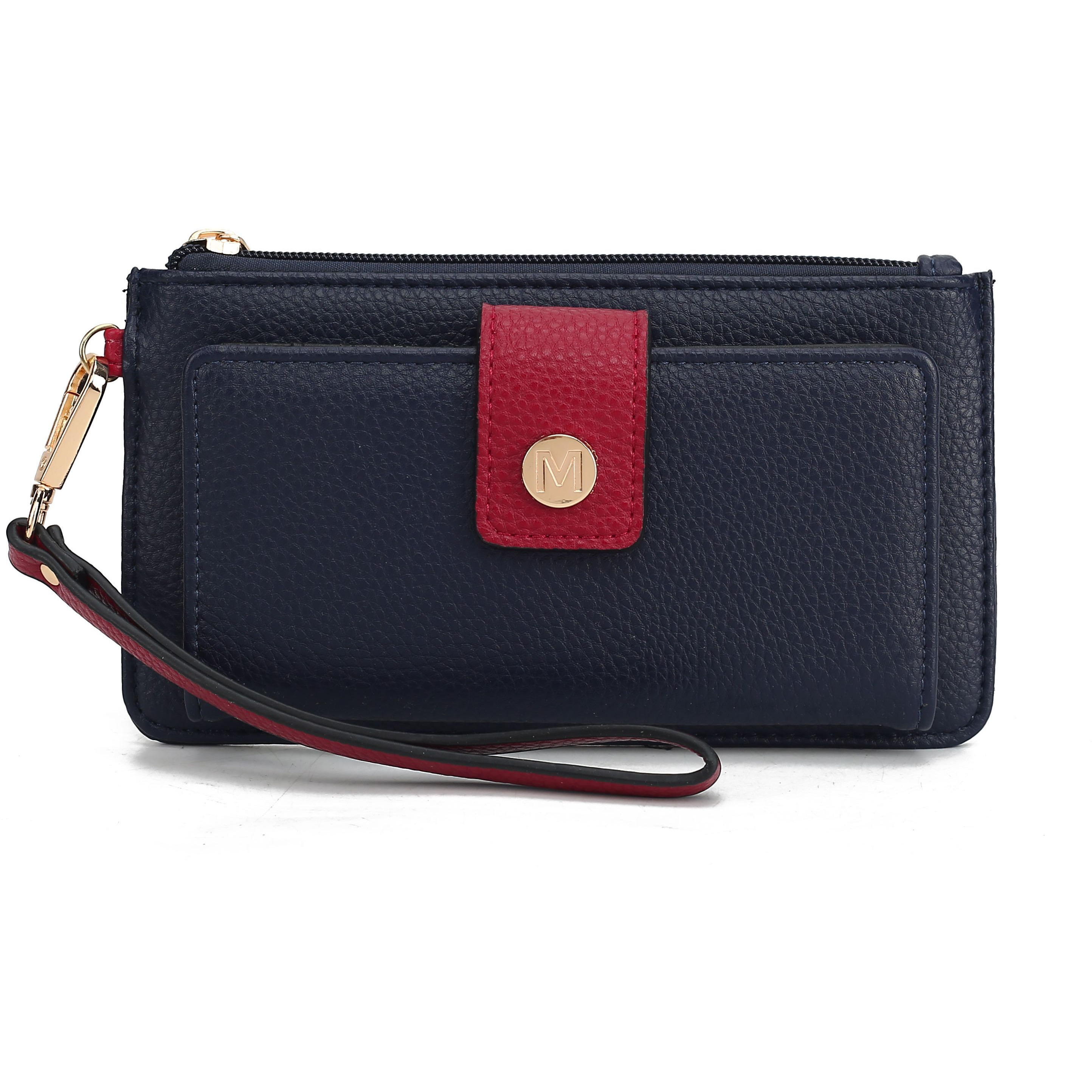 MKF Collection Olympe Vegan Leather Women Wristlet Wallet by Mia K