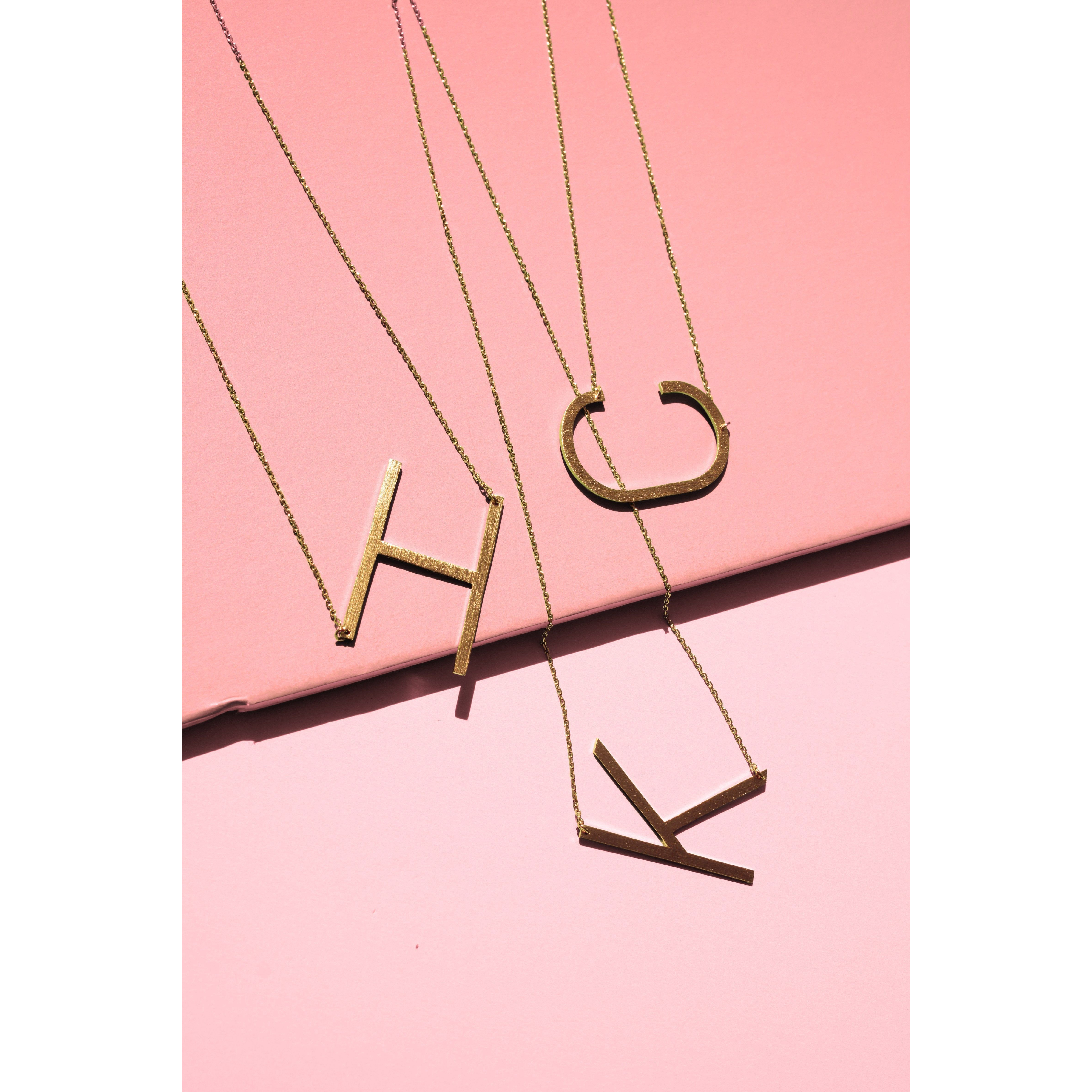 Monogram Collection Initial Necklace