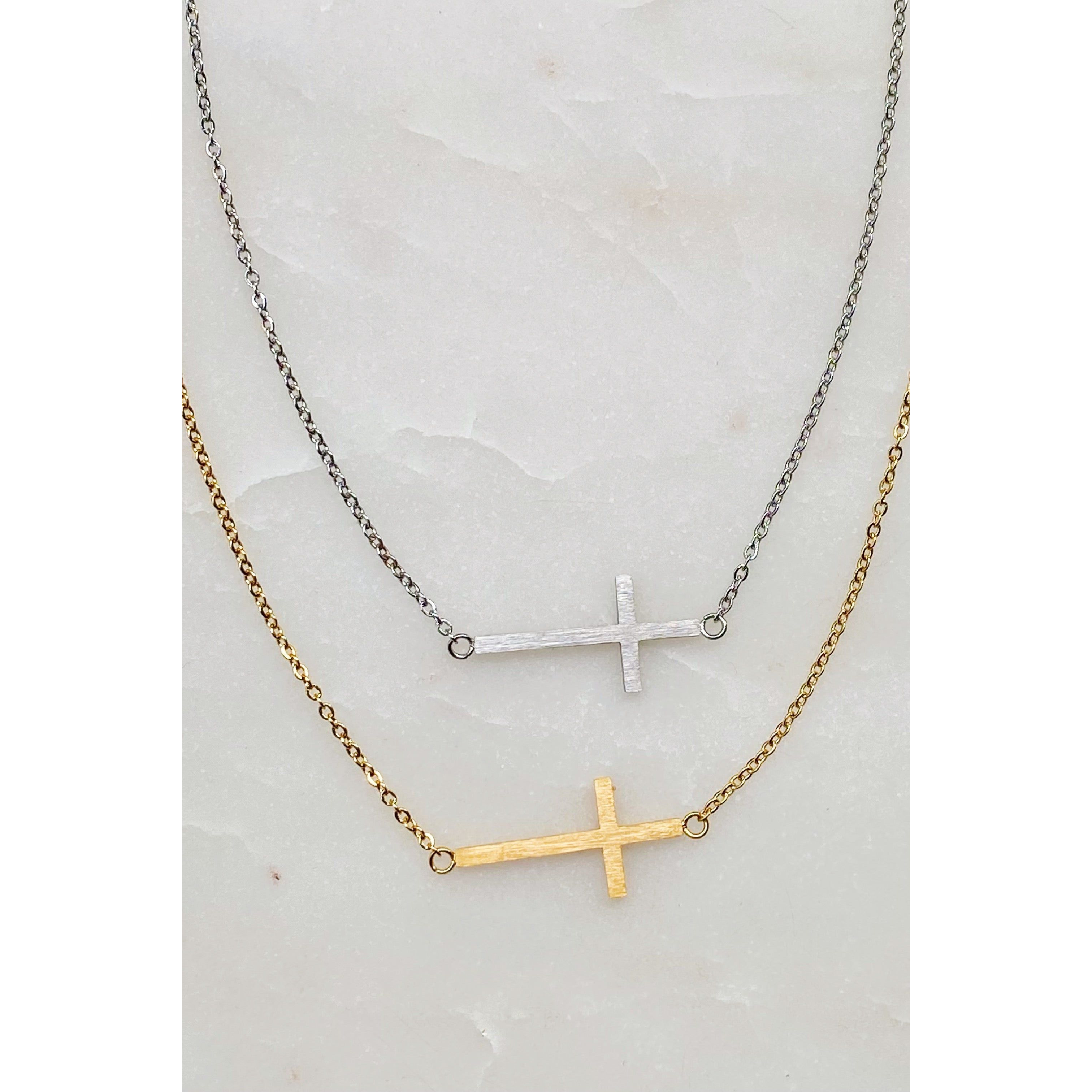 Kayla Cross Necklace