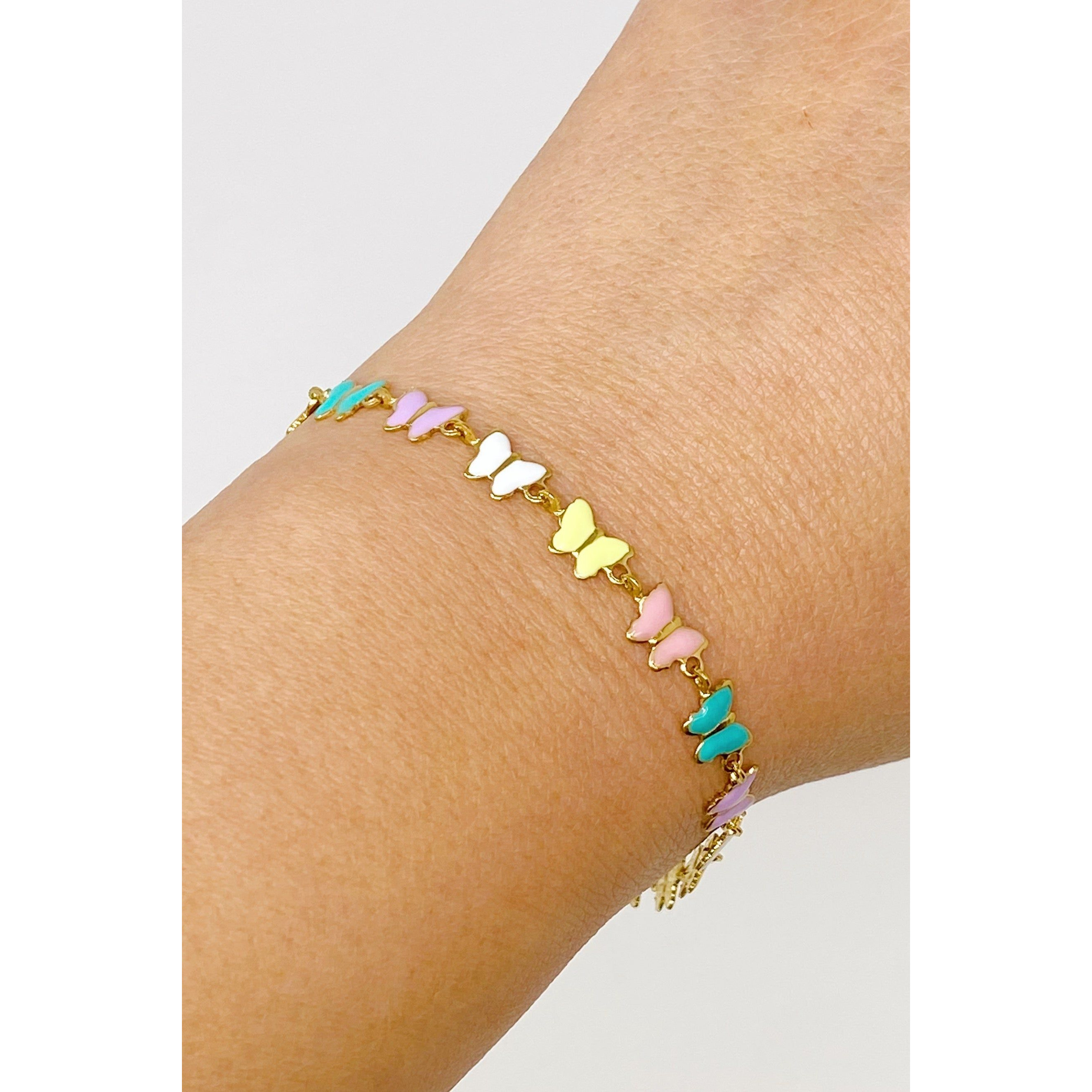 Linked Butterflies Bracelet