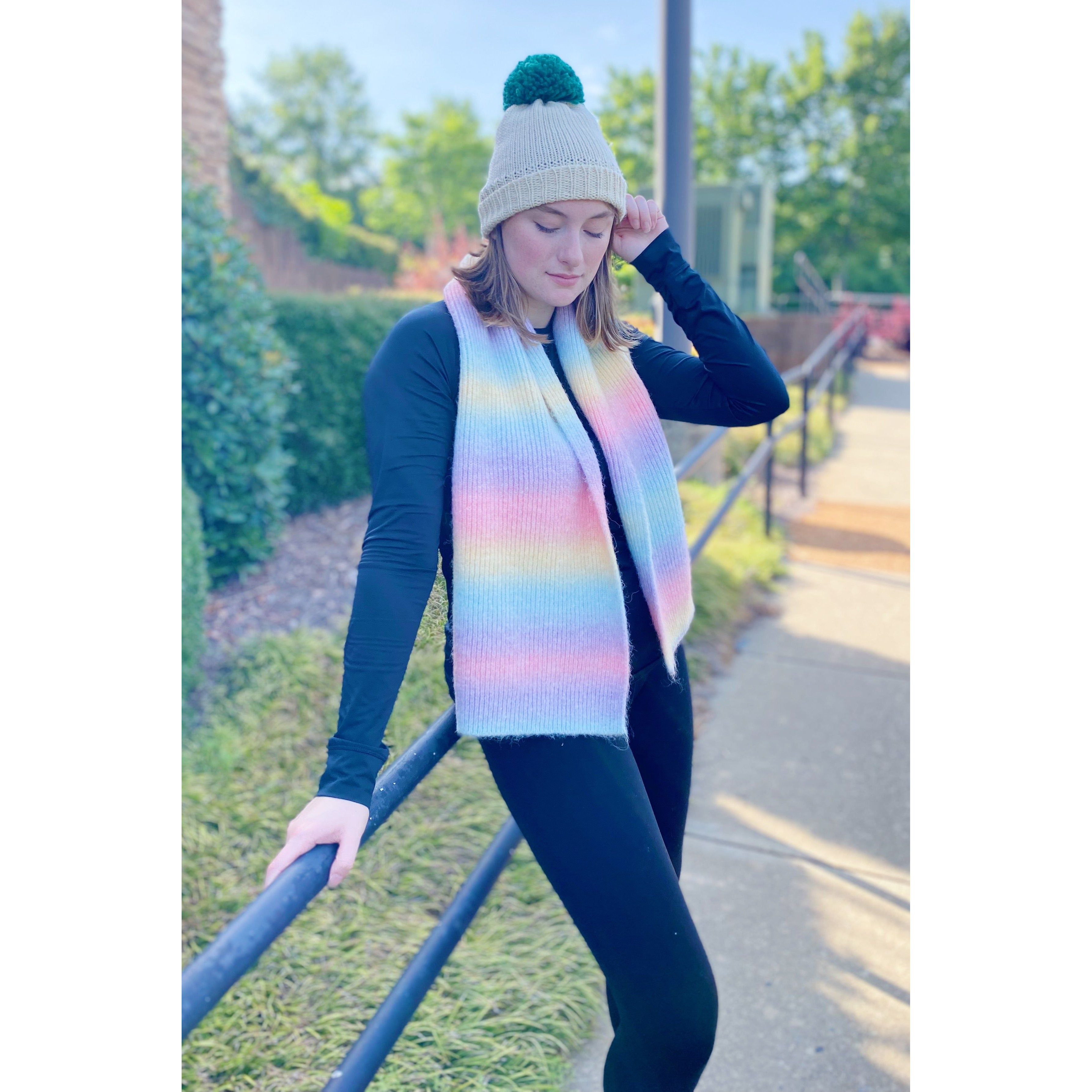 Unicorn In My Dream Cozy Knit Scarf