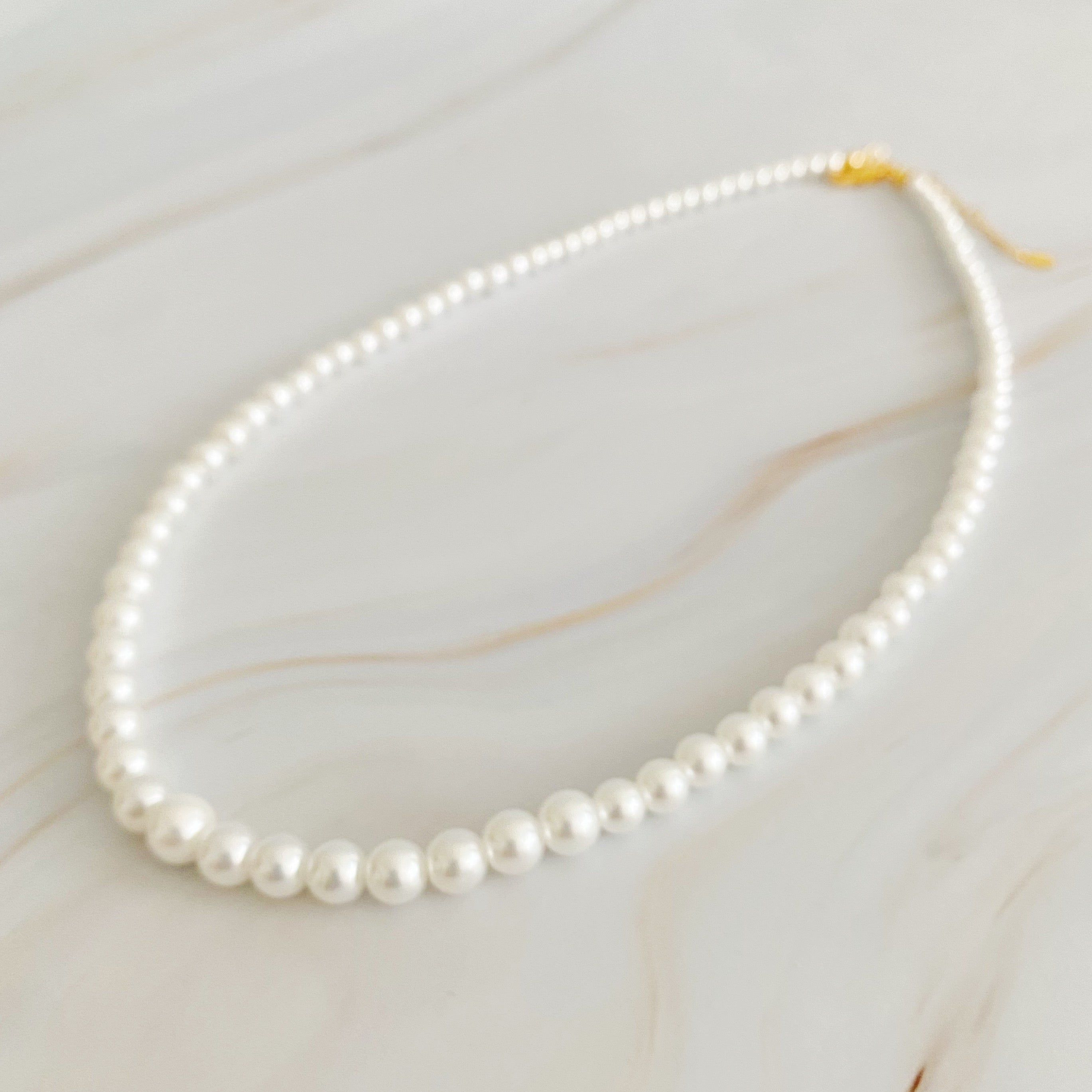 Queen Liz Graduated Pearl Necklace