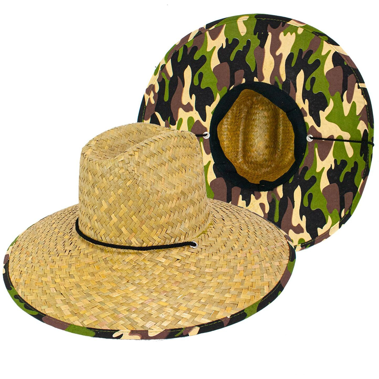 Chata Straw Lifeguard Hat
