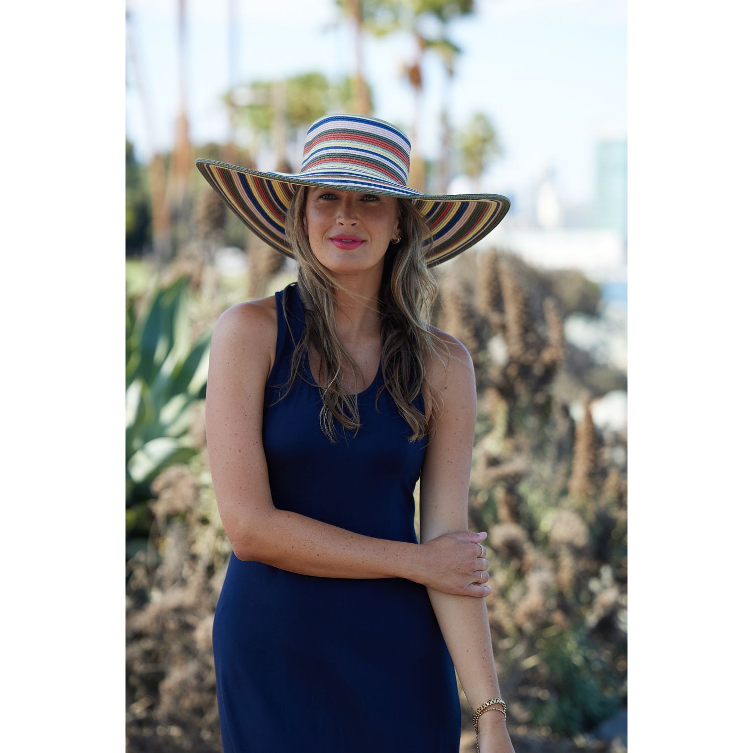 Drew Straw Wide Brim Resort Hat