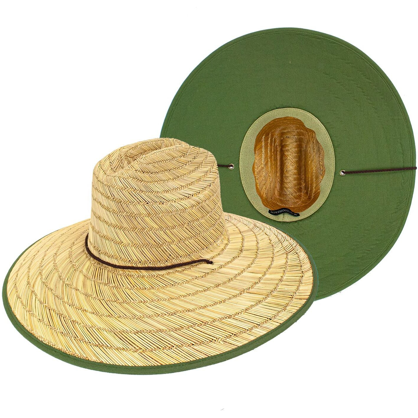 Solid Underbrim Lifeguard Color Lifeguard Hat