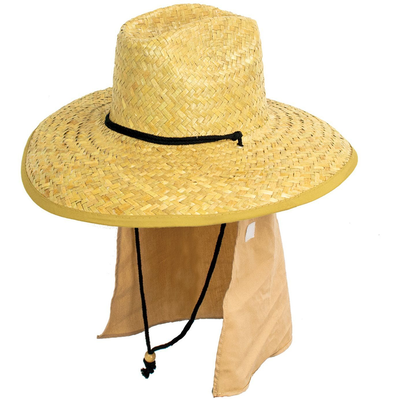 Kenny Radi Straw Lifeguard Hat