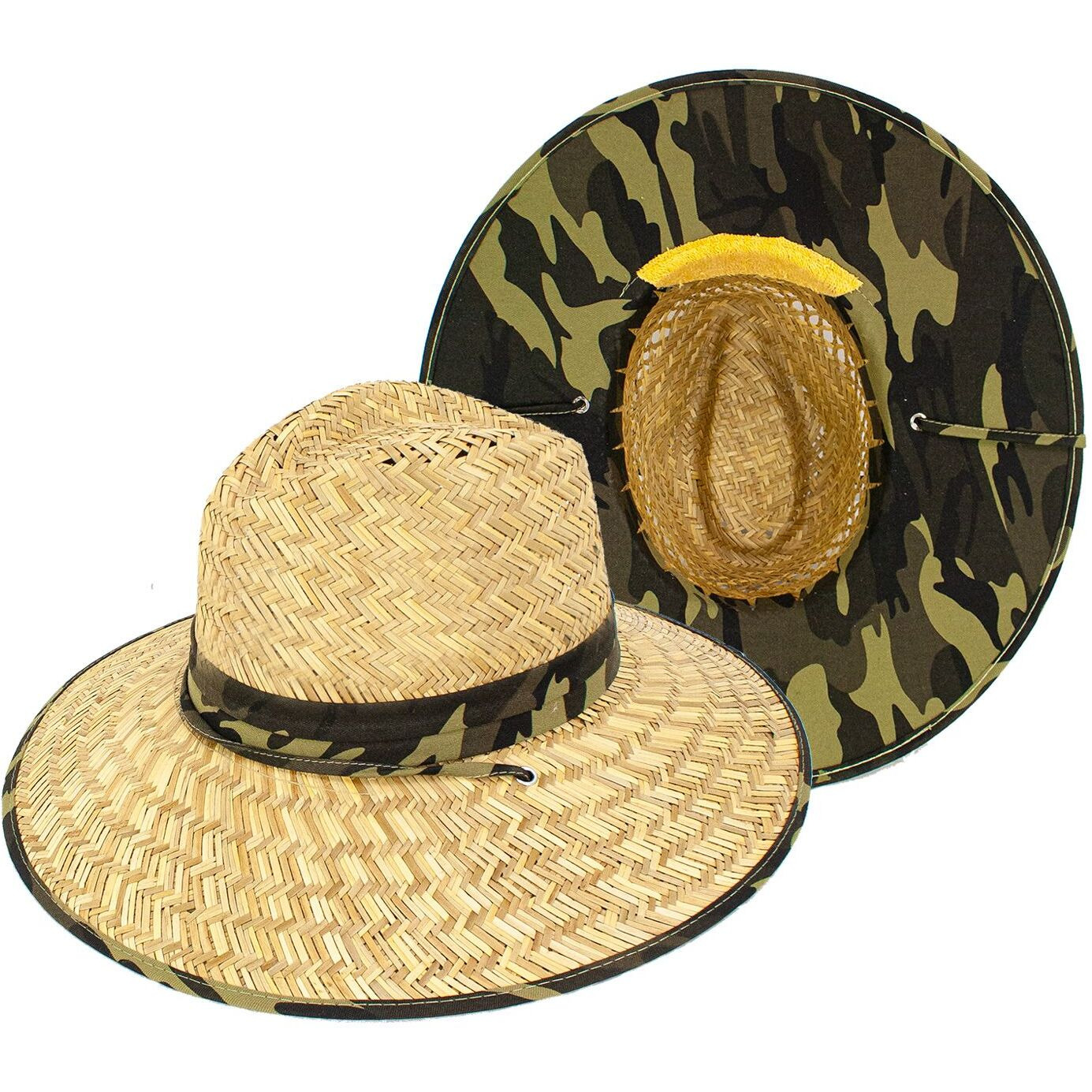 Armed Rush Straw Resort Hat