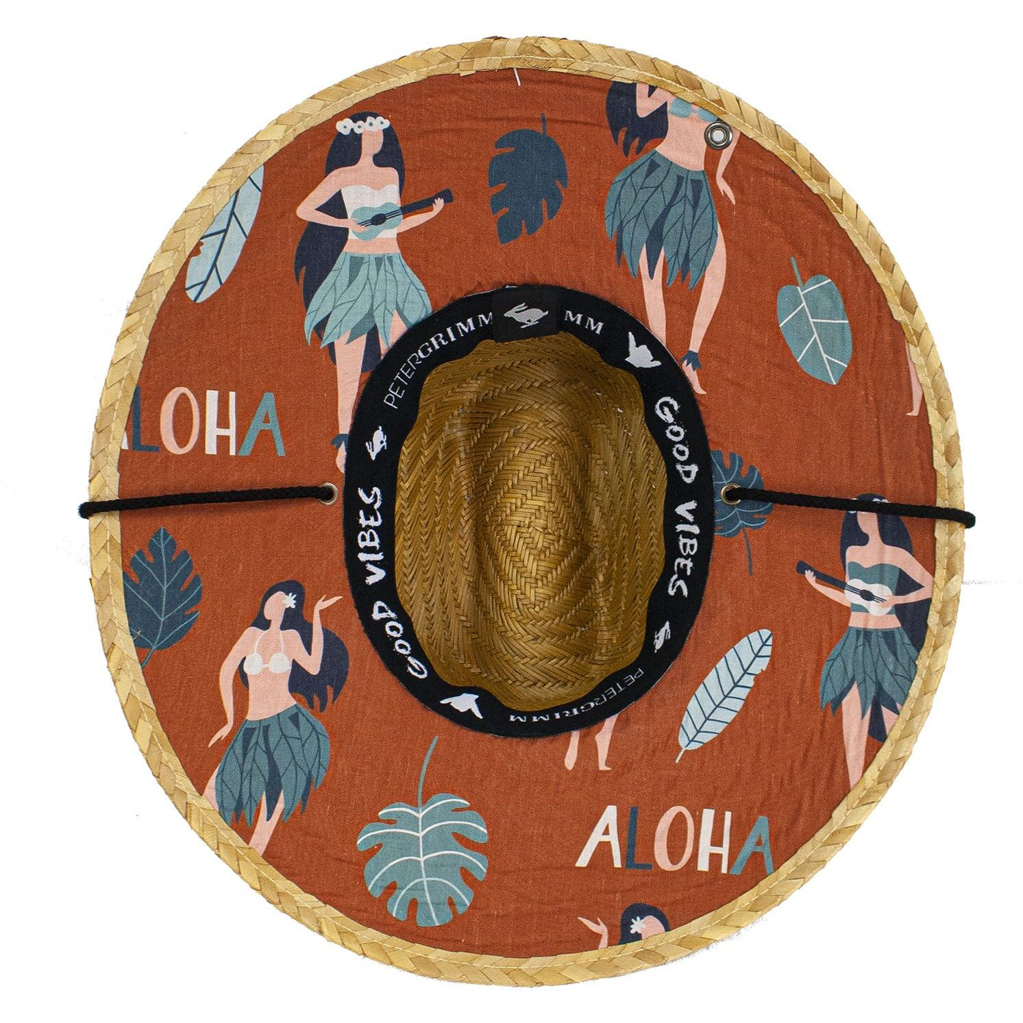 Ballerina Straw Lifeguard Hat