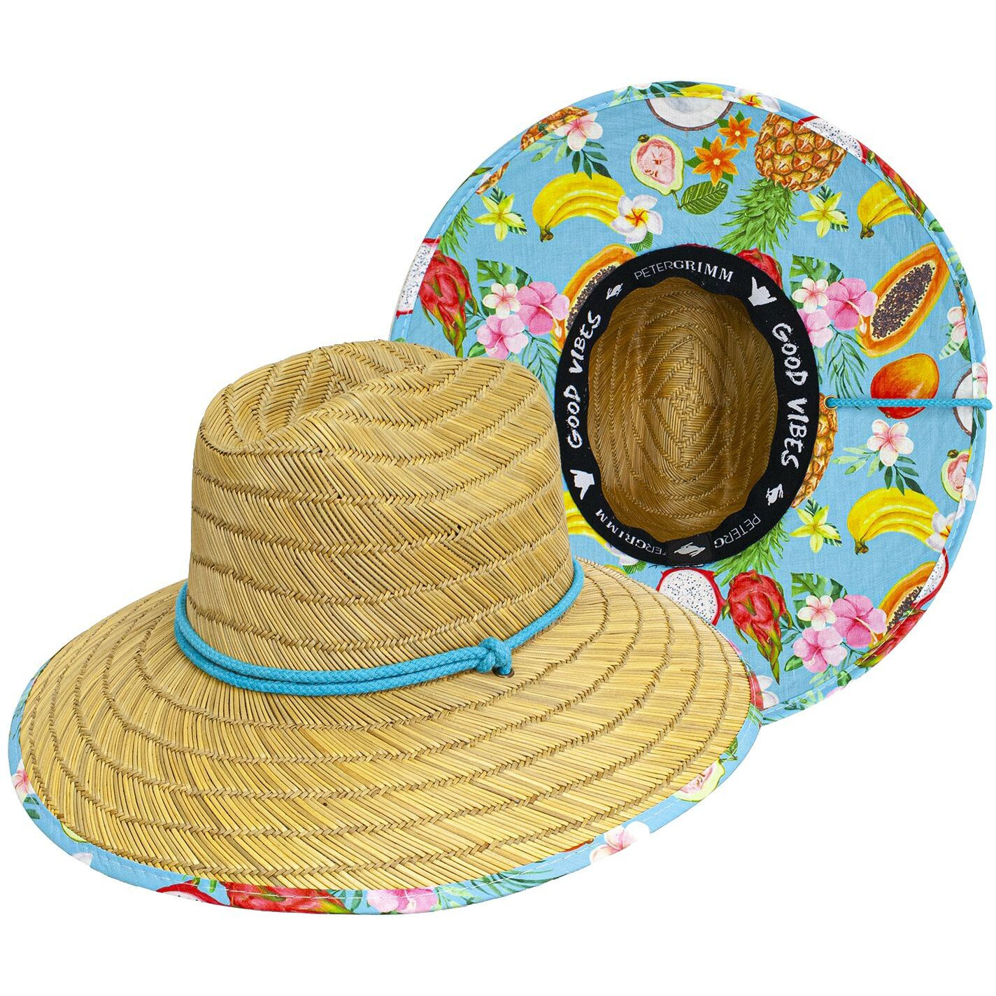 Fruta Straw Lifeguard Hat